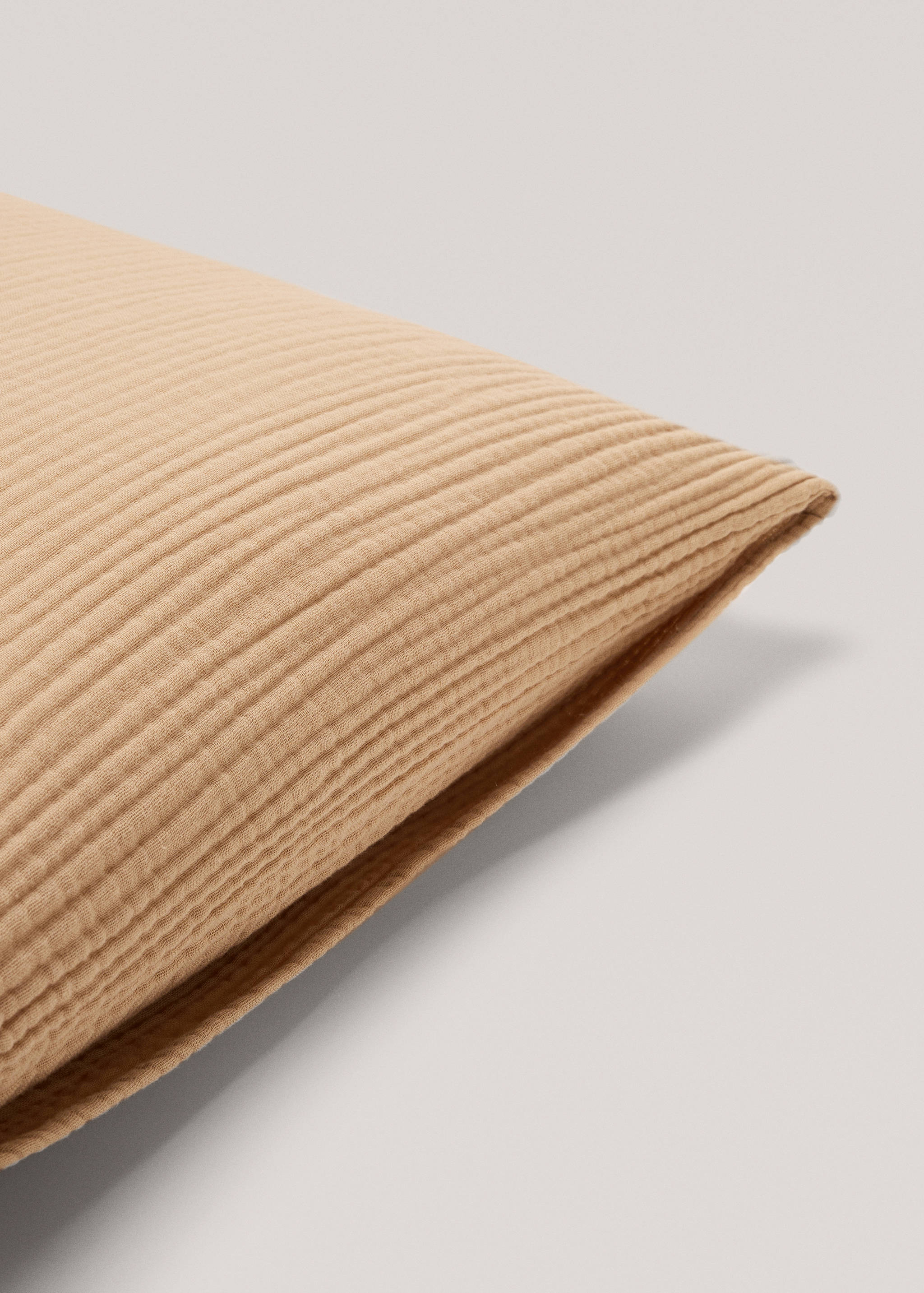 Kopfkissenbezug aus Baumwoll-Gaze 60 x 60 cm (2 Stk.) - Detail des Artikels 2