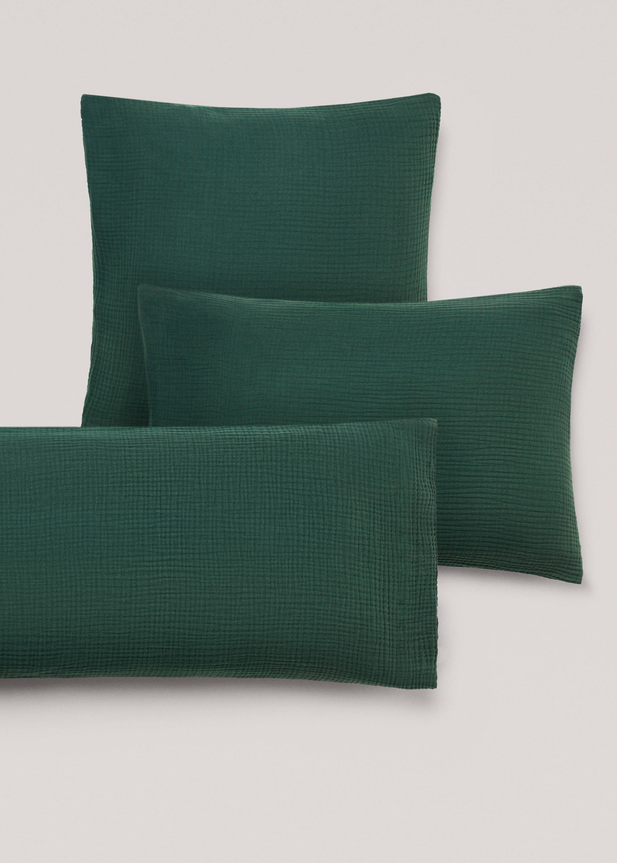 Kopfkissenbezug aus Baumwoll-Gaze 60 x 60 cm (2 Stk.) - Detail des Artikels 4