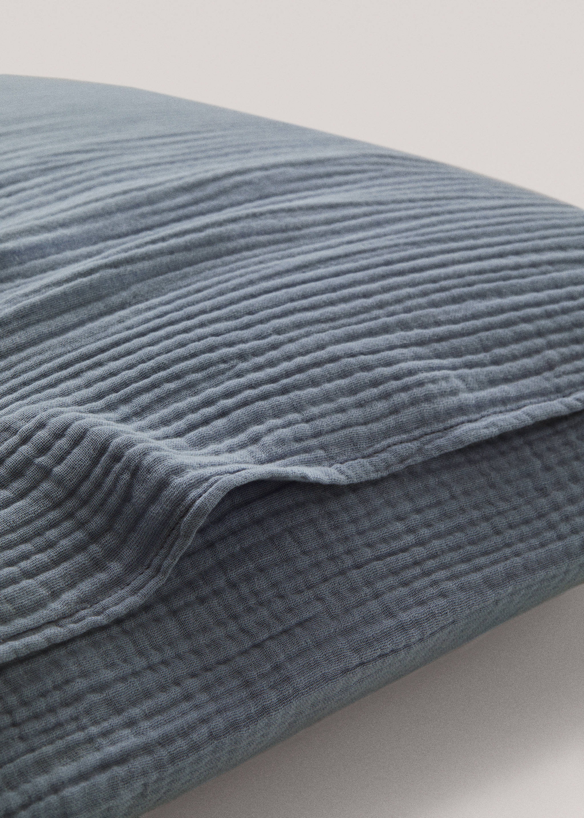 Kopfkissenbezug aus Baumwoll-Gaze 60 x 60 cm (2 Stk.) - Detail des Artikels 2