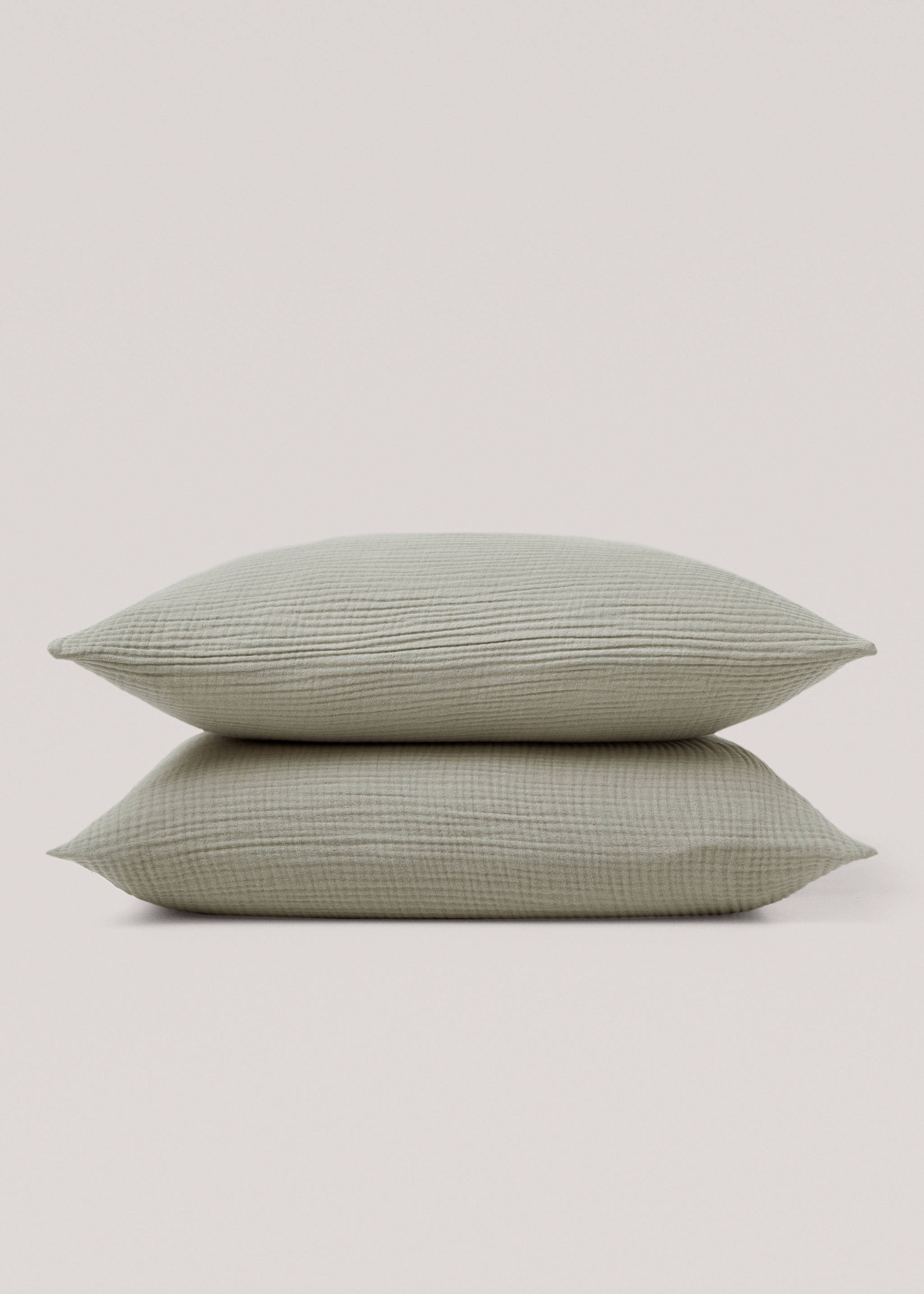 Kopfkissenbezug aus Baumwoll-Gaze 60 x 60 cm (2 Stk.) - Detail des Artikels 1