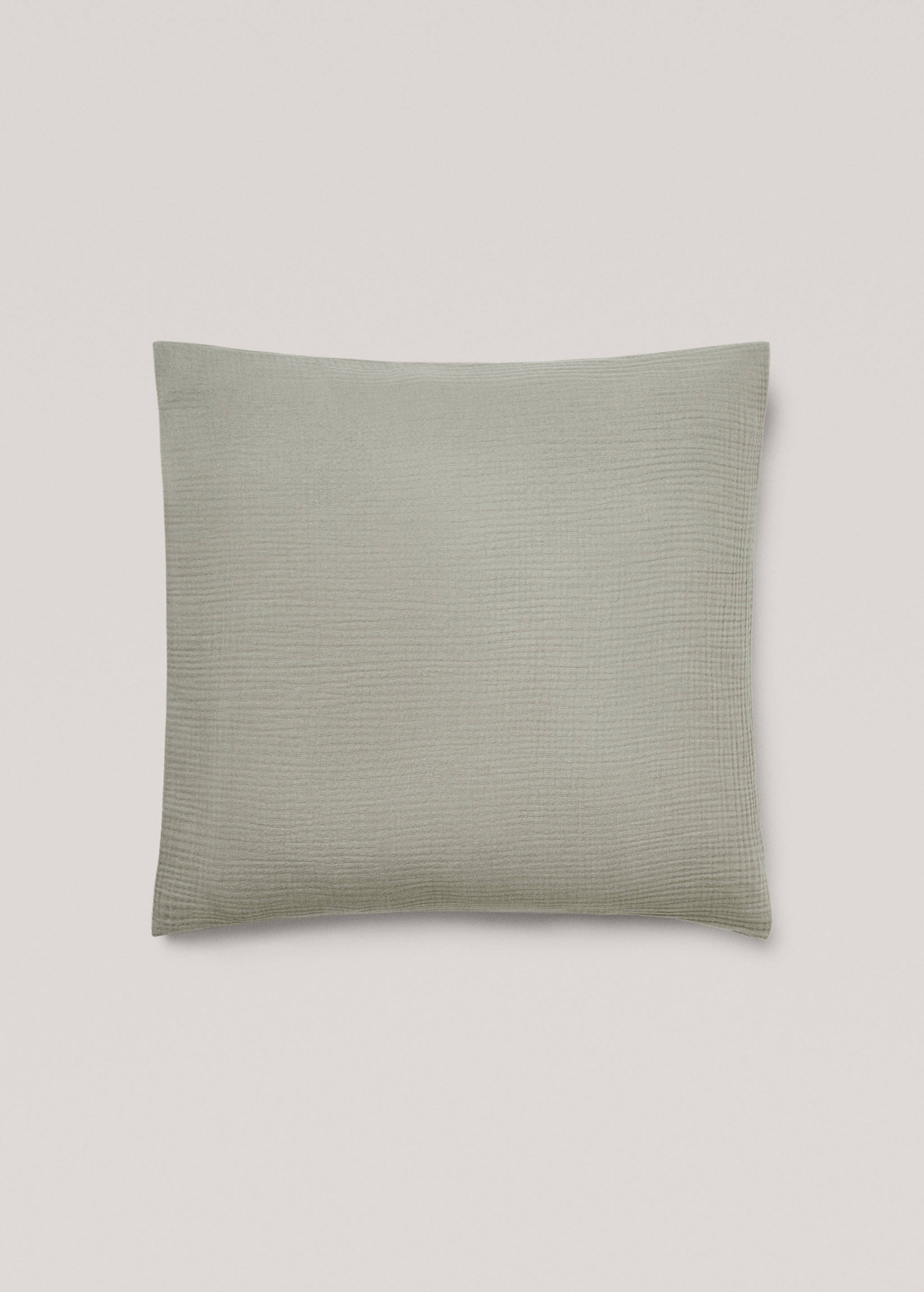 Taie d’oreiller gaze coton 60x60 cm (Lot de deux) - Article sans modèle