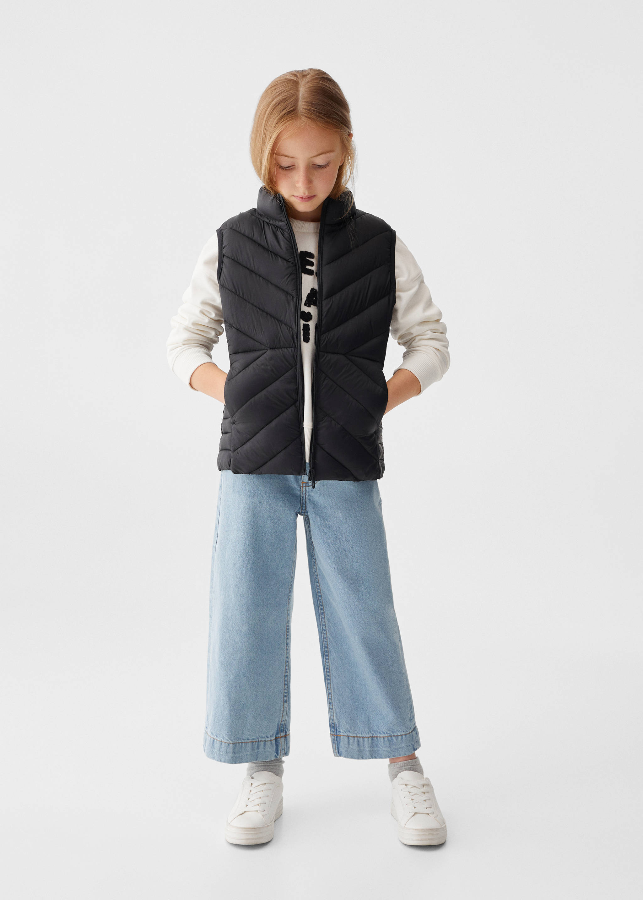 Quilted gilet - General plane