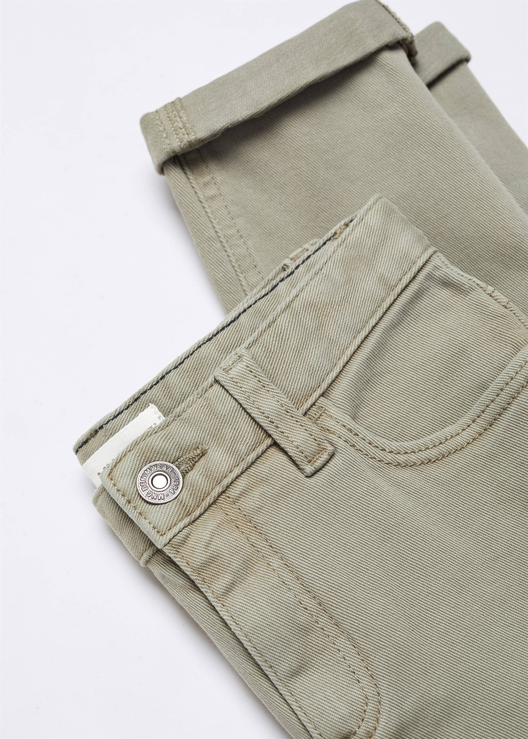 Straight flannel trousers - Details of the article 8