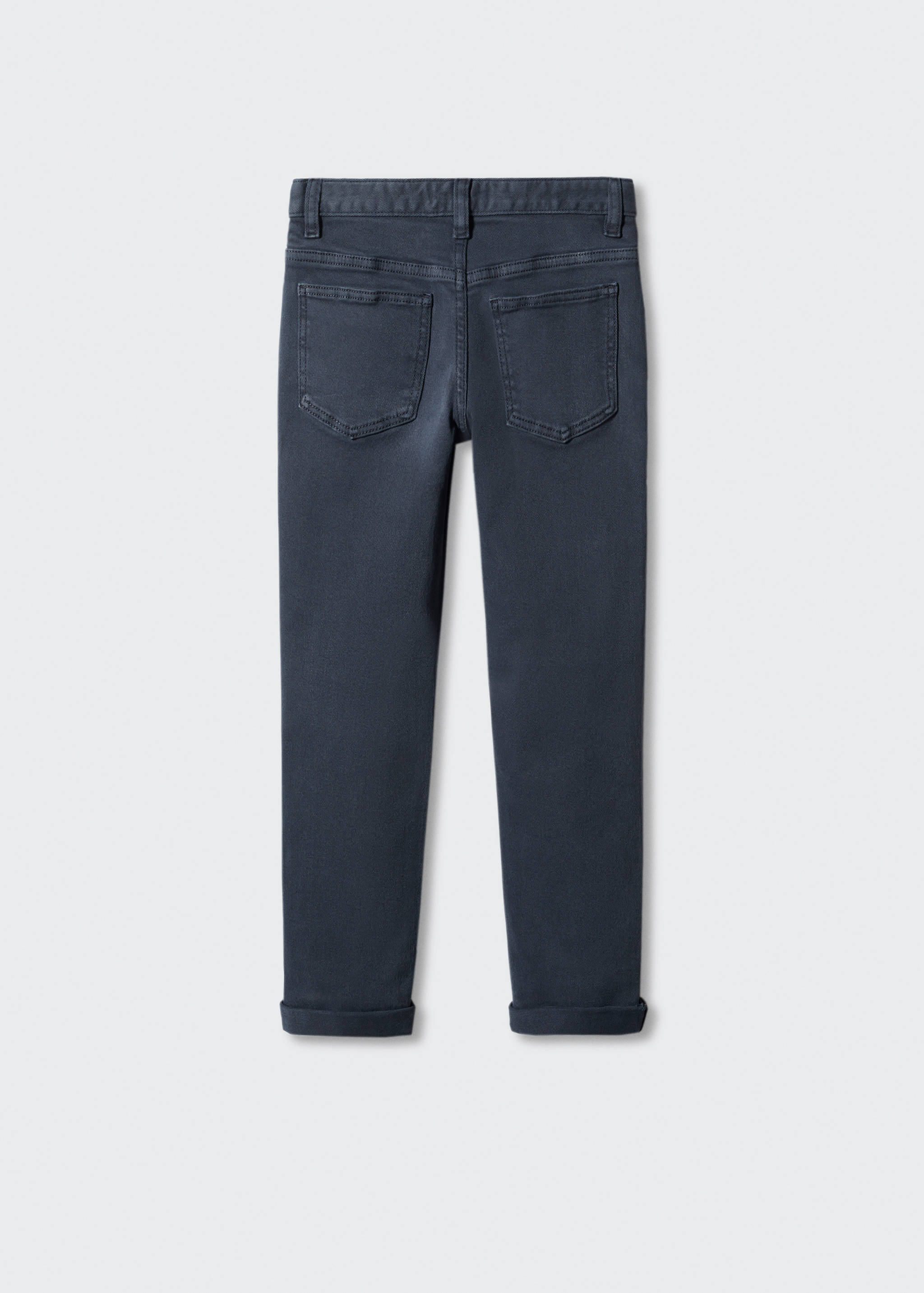 Straight flannel trousers - Details of the article 8