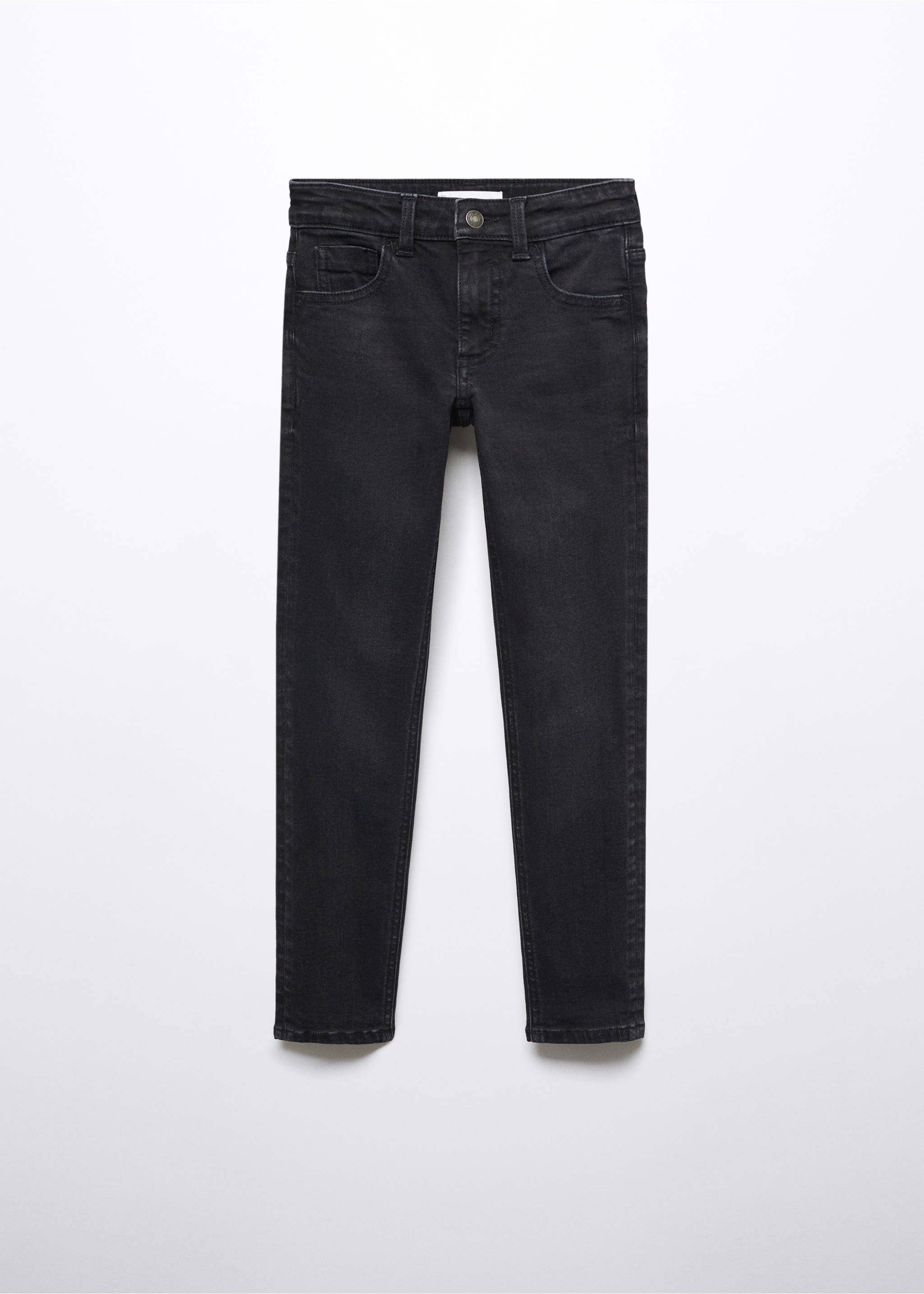 Skinny jeans - Article without model, Black denim. Ref: 57082513-00.
