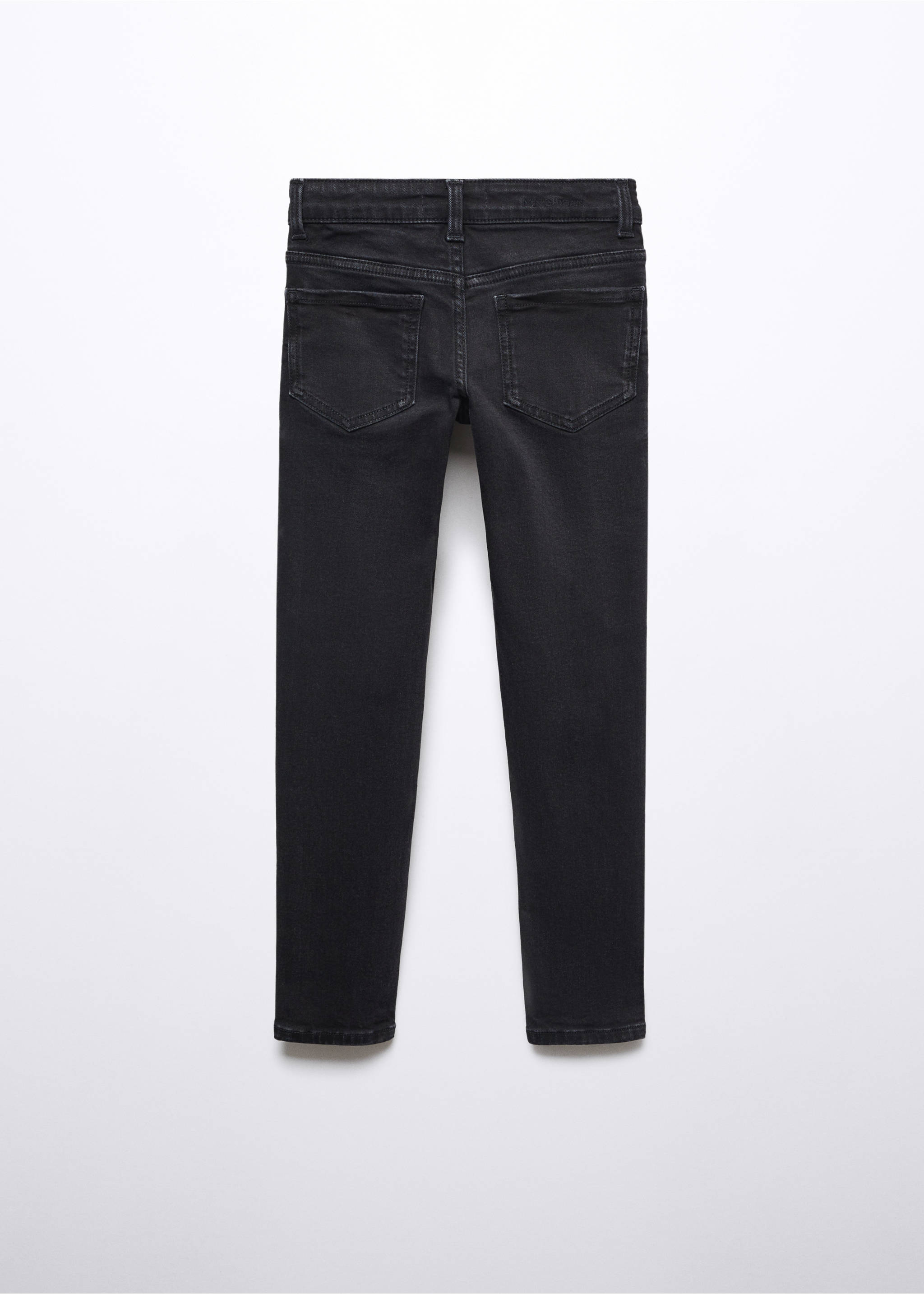 Skinny jeans - Reverse of the article, Black denim. Ref: 57082513-00.