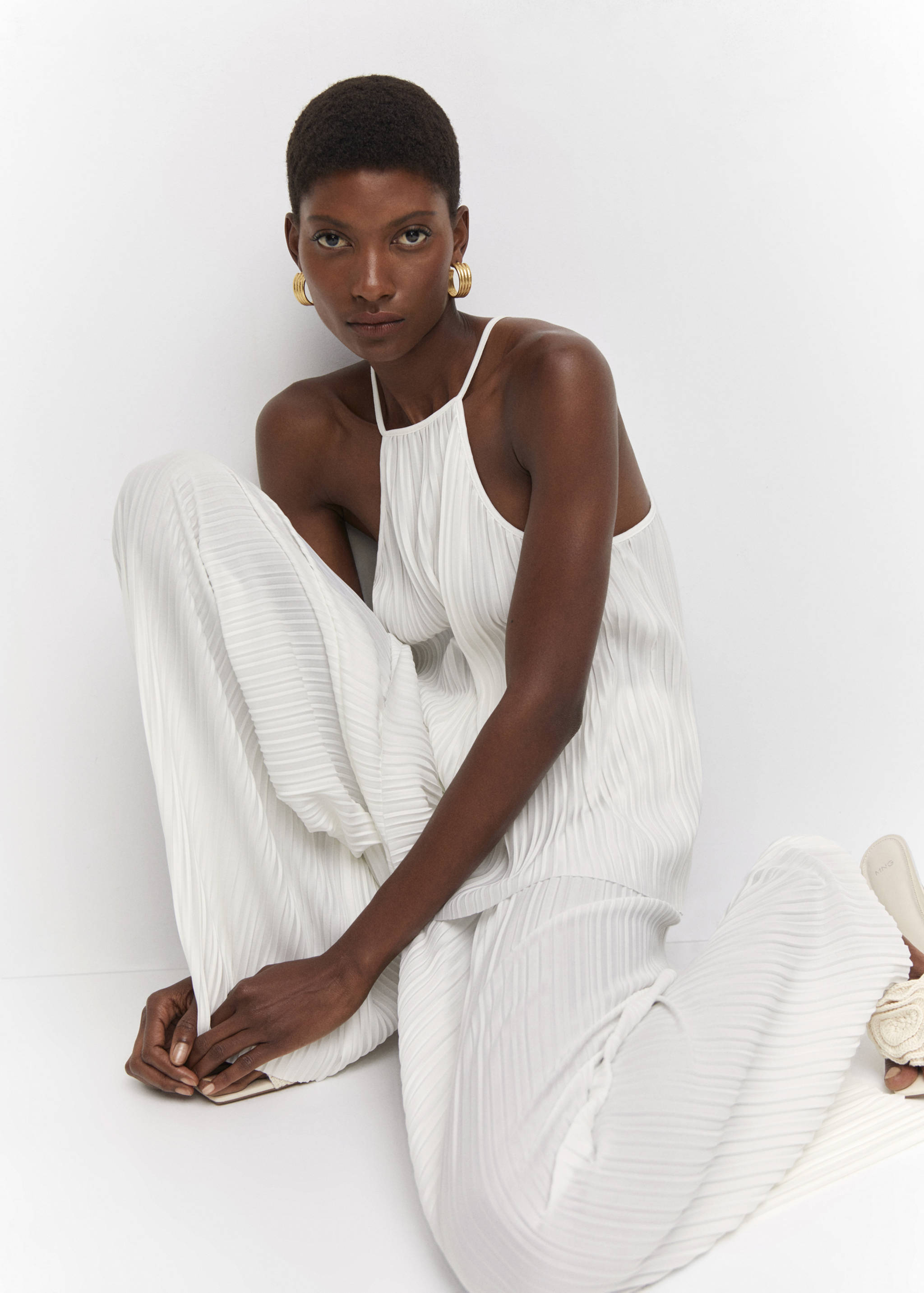 Plissierte Wideleg-Hose - Detail des Artikels 2