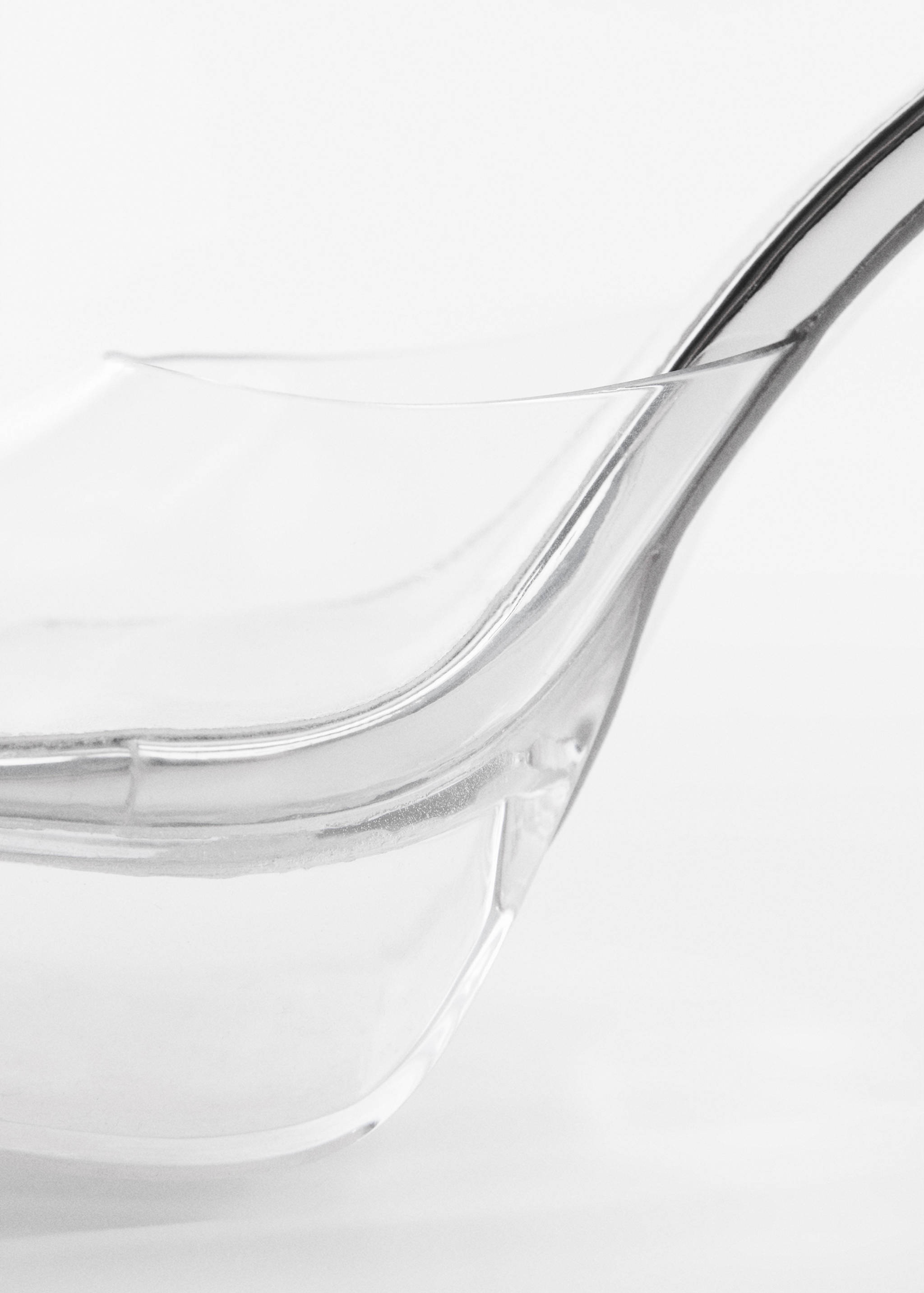 Durchsichtige Plateau-Sandale - Detail des Artikels 2