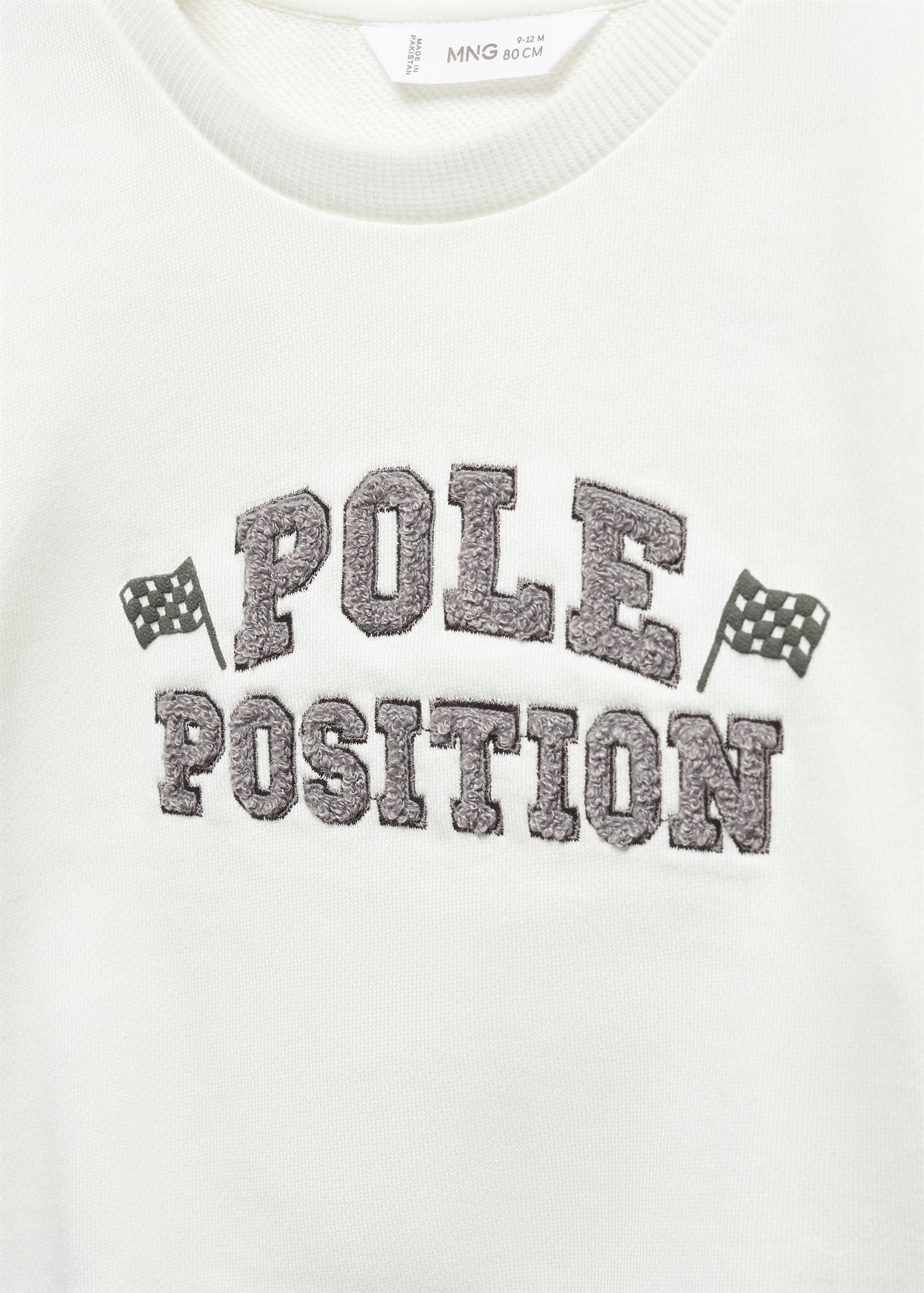 Dessuadora cotó missatge - Detall de l'article 8