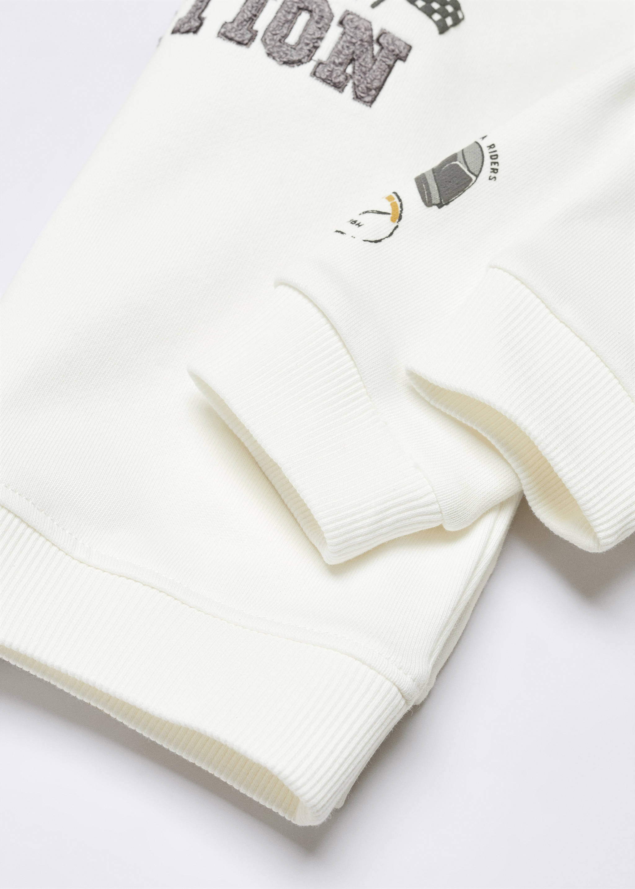 Dessuadora cotó missatge - Detall de l'article 0