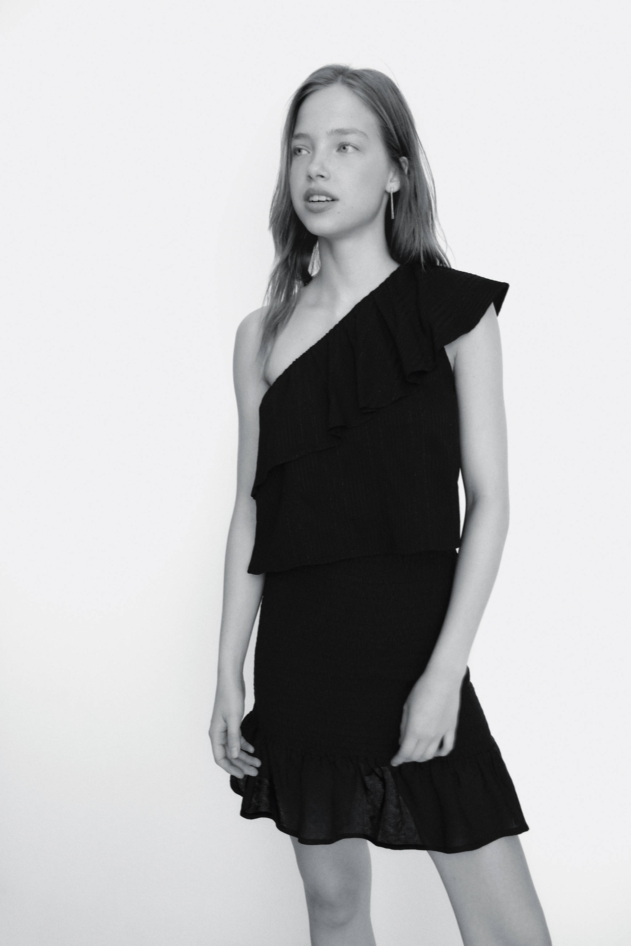 Blusa asimetrica detalle brillo - Detalle del artículo 6