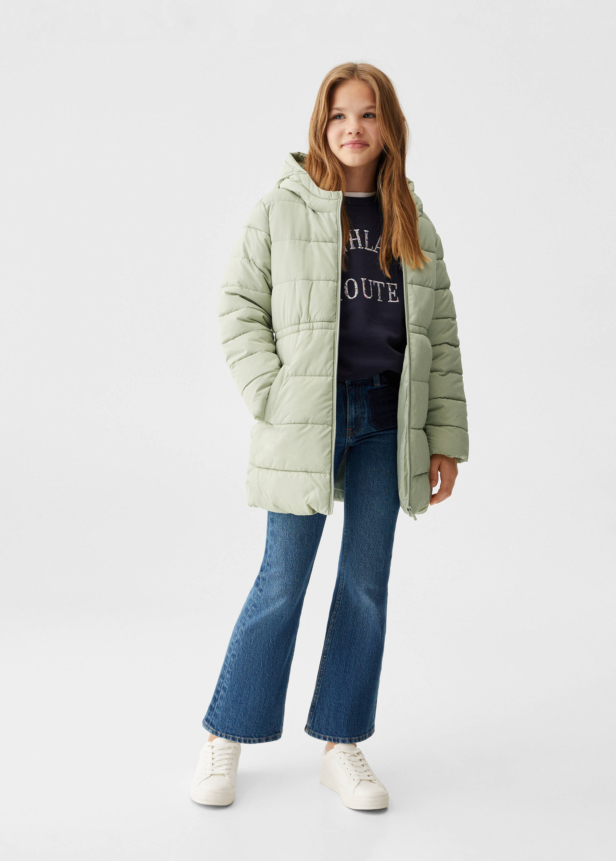 Langer Steppanorak - Allgemeine Ansicht