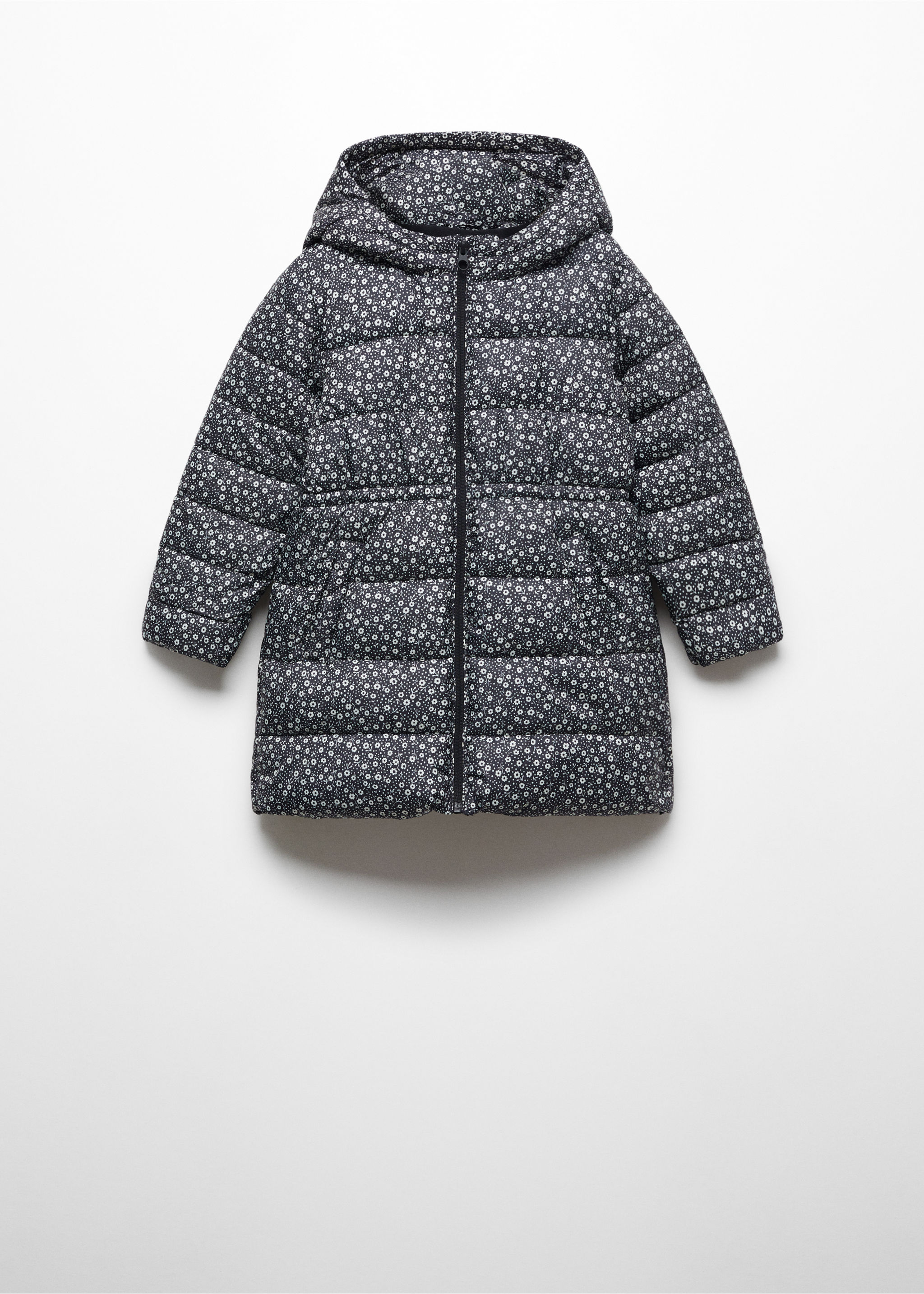 Quilted long coat - Article without model