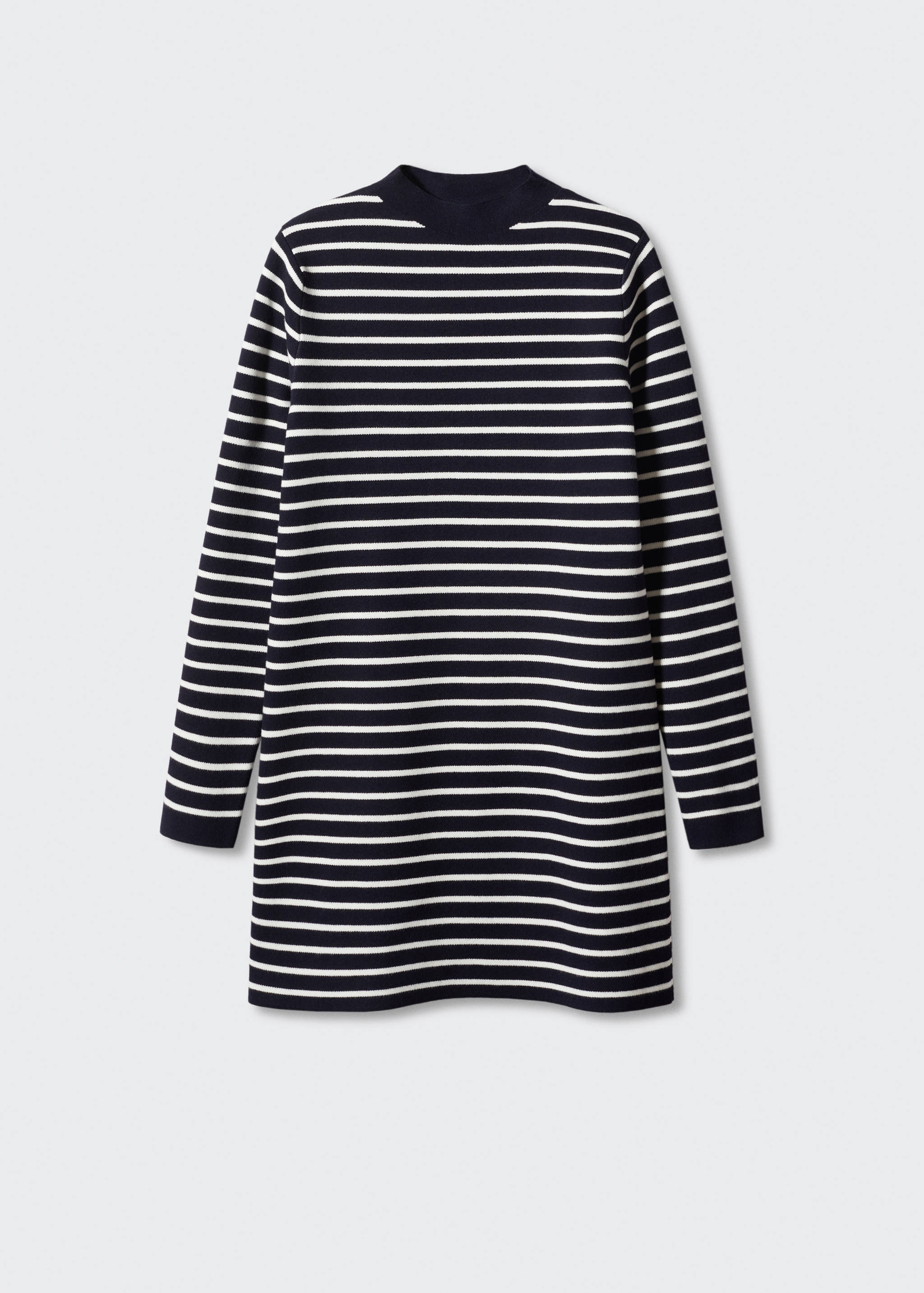 Gestreiftes Jerseykleid - Artikel ohne Model