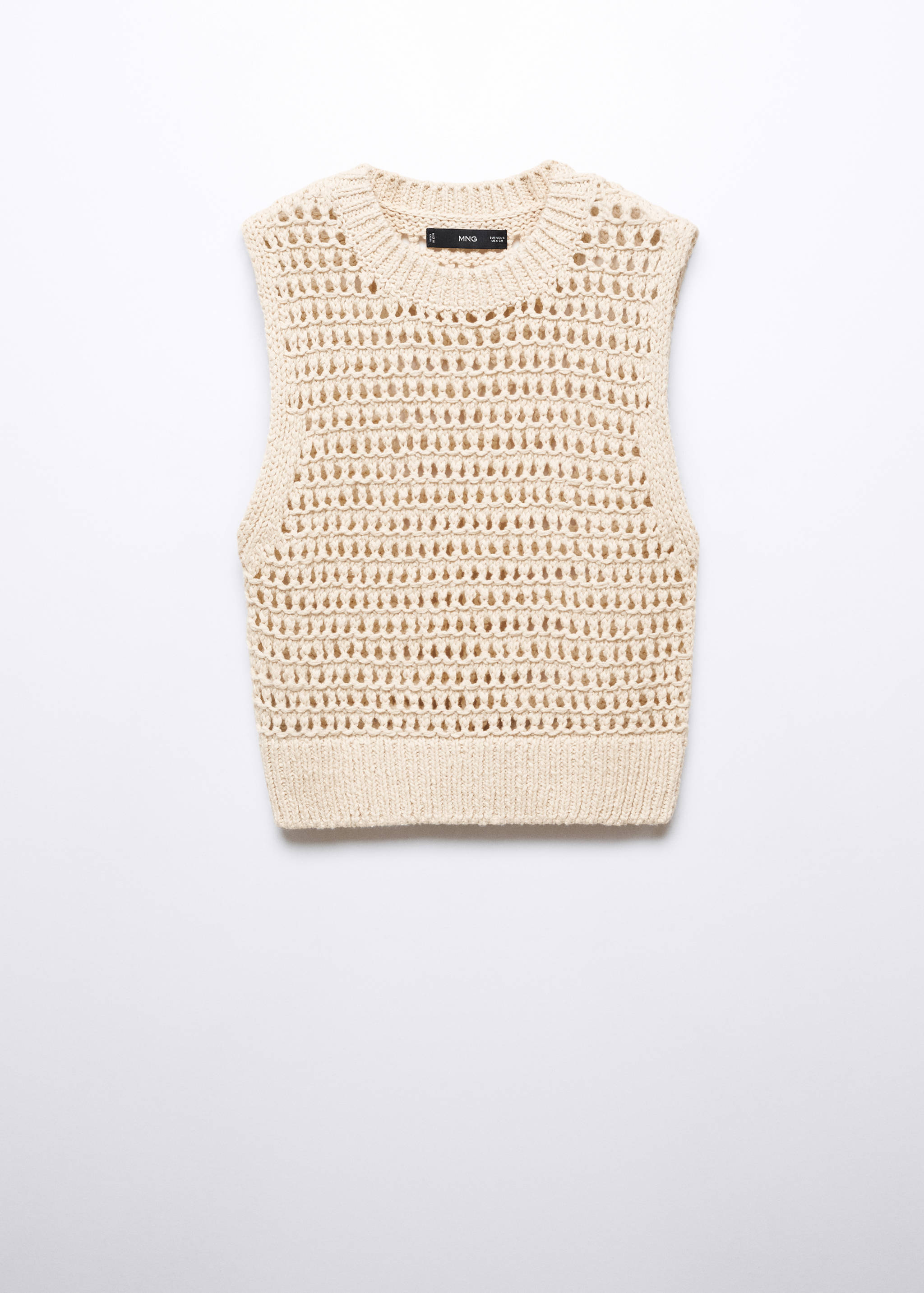 Fringed gilet - Article without model