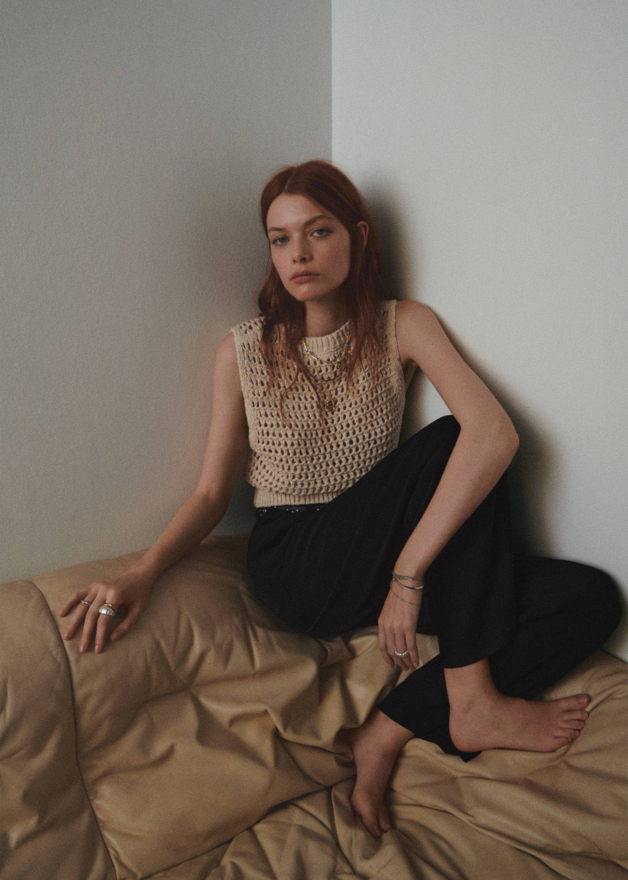 Fringed gilet - Details of the article 5