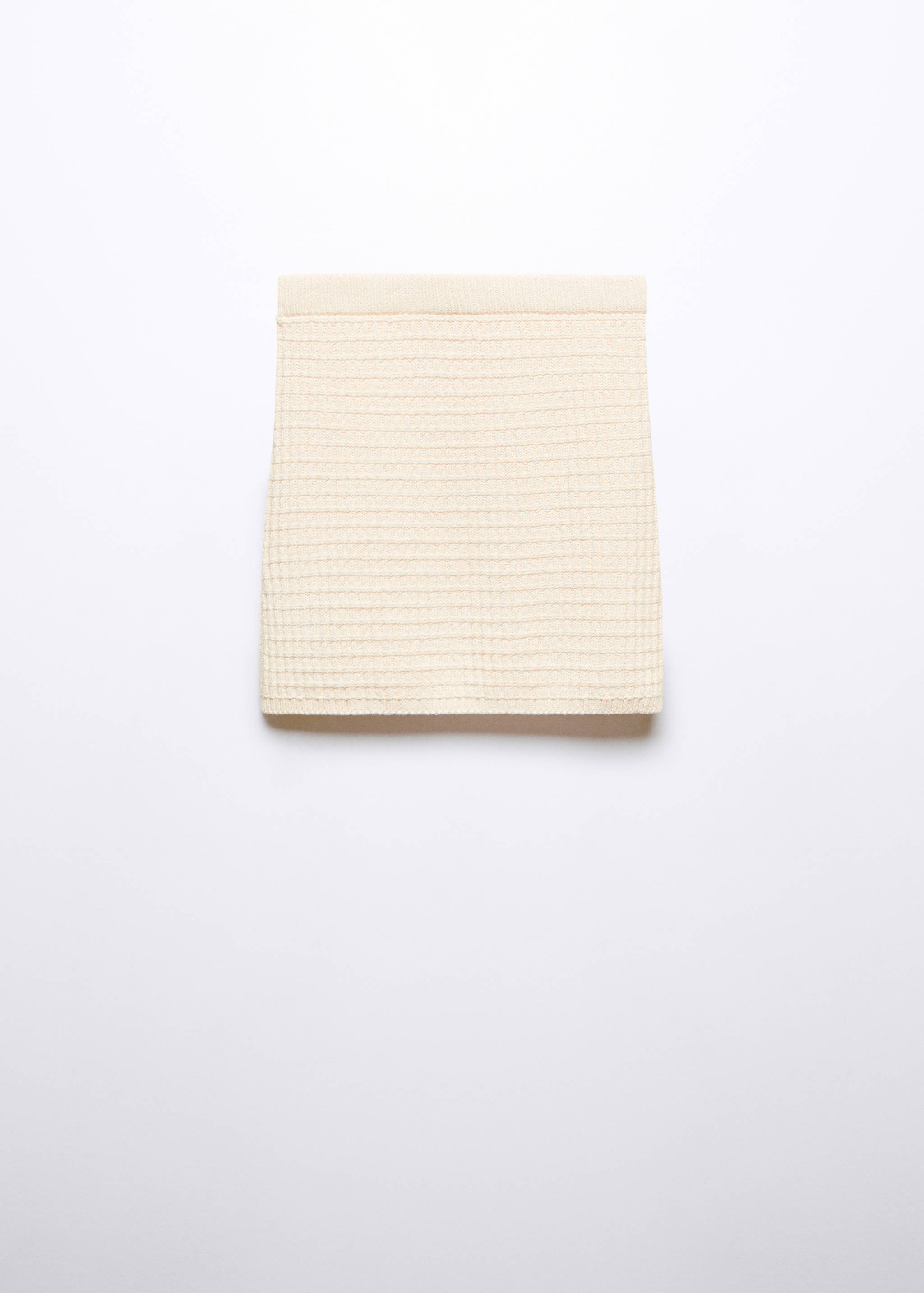 Stickad minikjol - Artikel utan modell