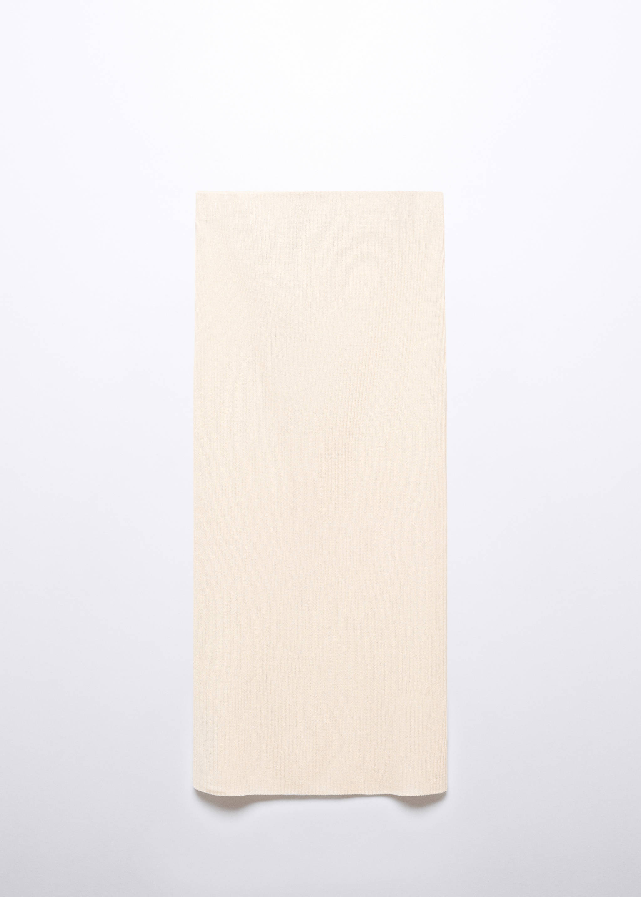 Long knitted skirt - Article without model