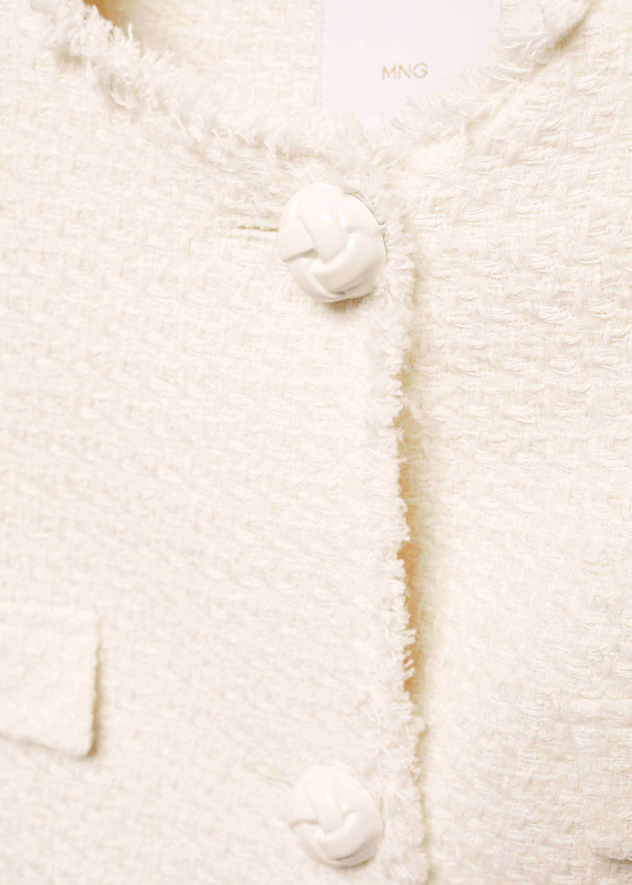 Tweed jacket with pockets - Details of the article 8