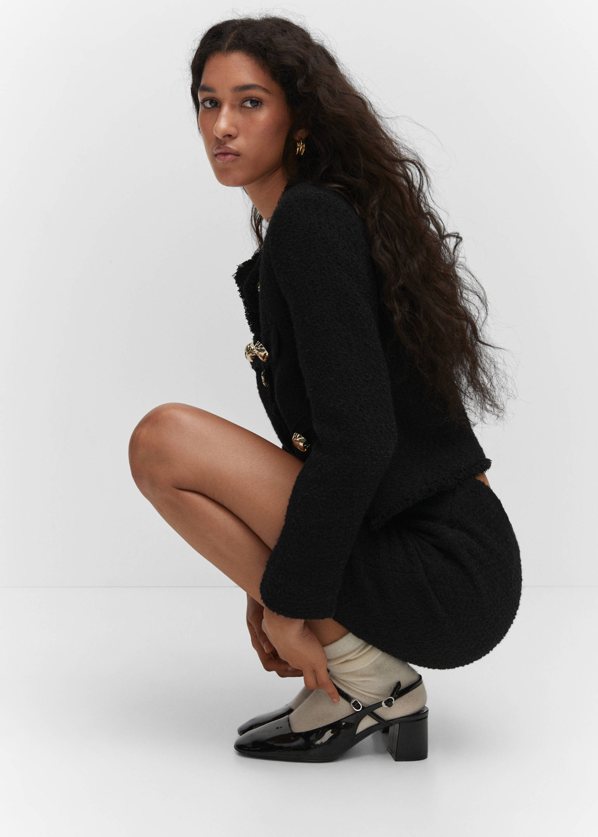 Veste en tweed à poches - Détail de l'article 2