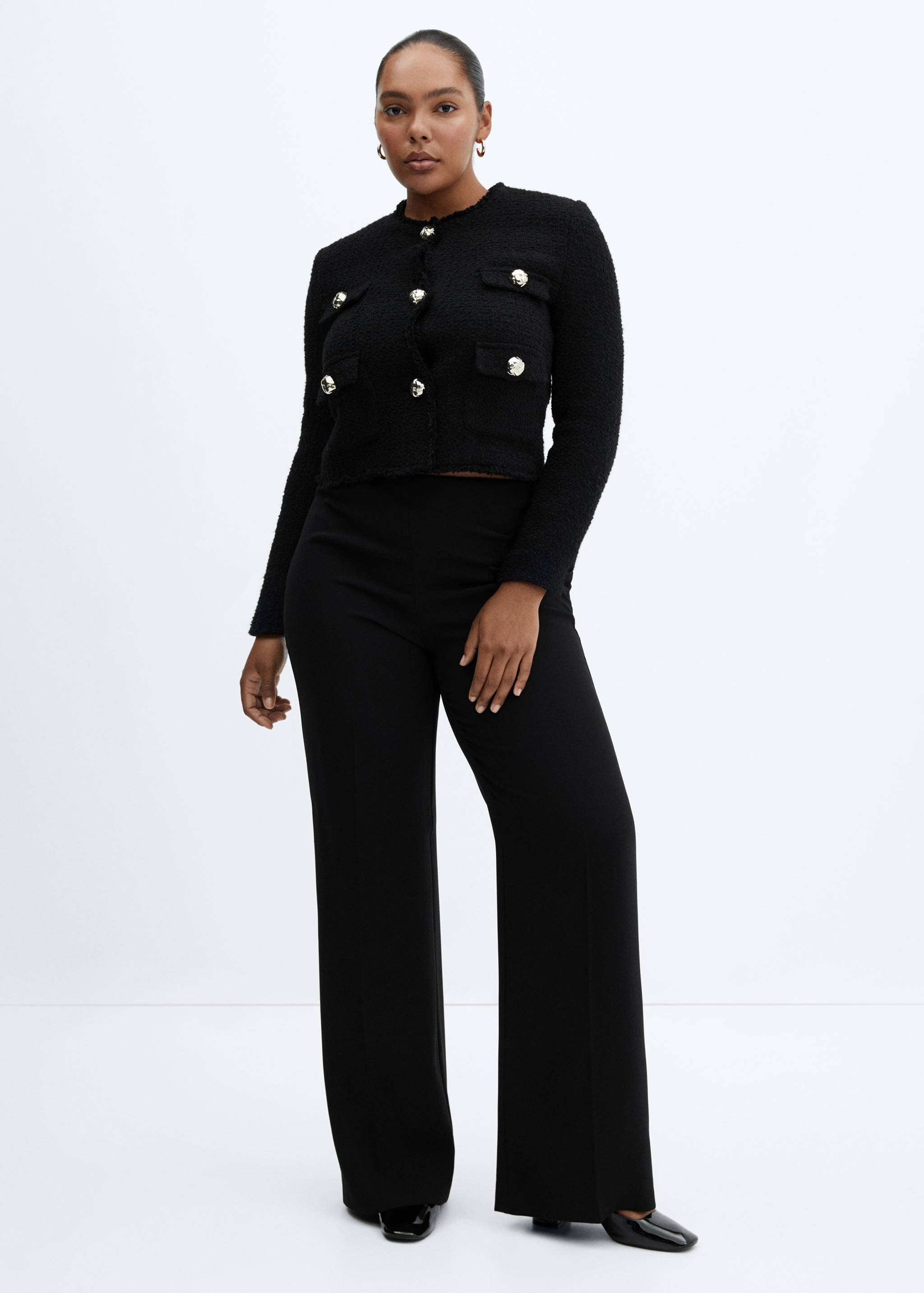 Veste en tweed à poches - Détail de l'article 3