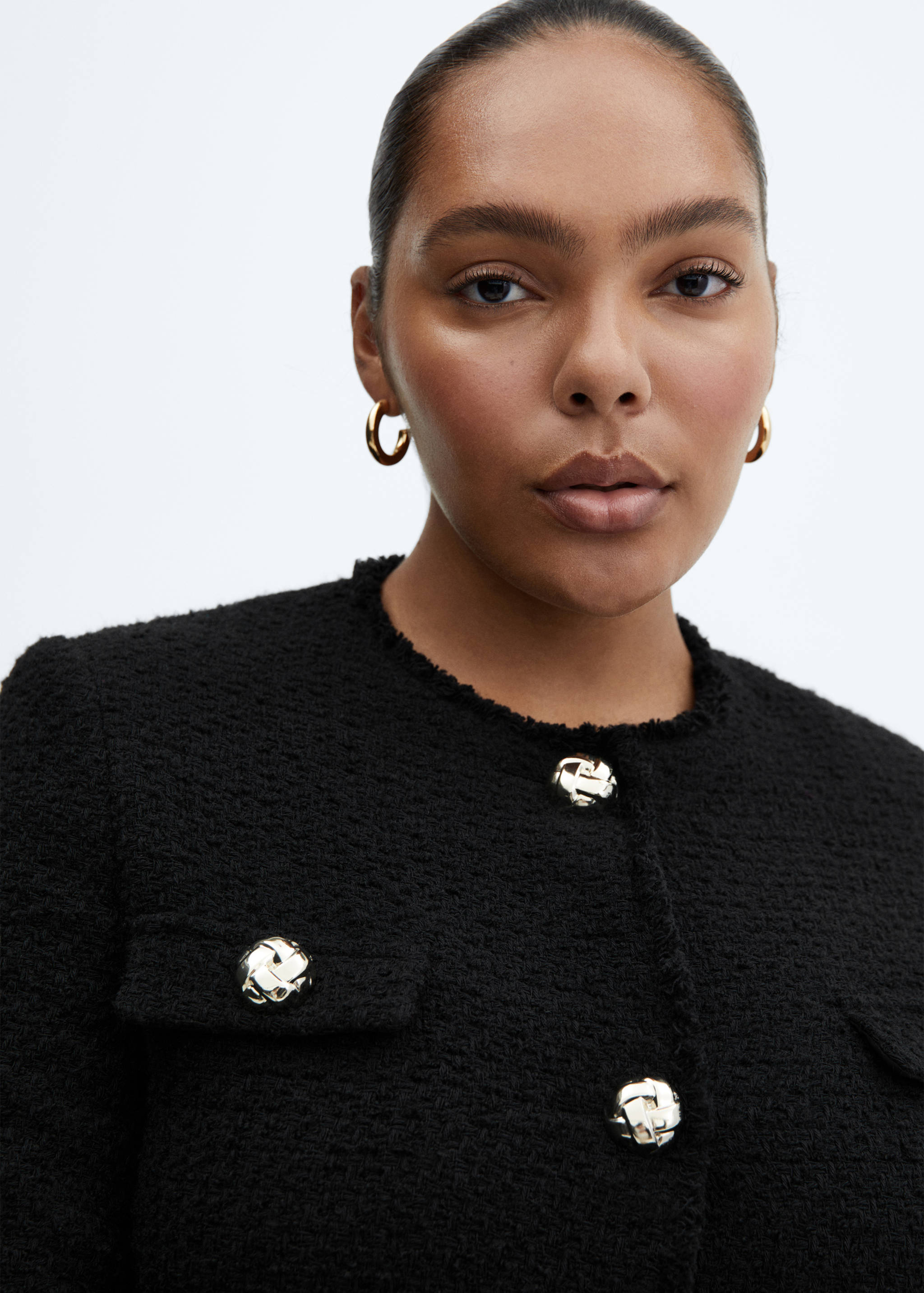 Veste en tweed à poches - Détail de l'article 4