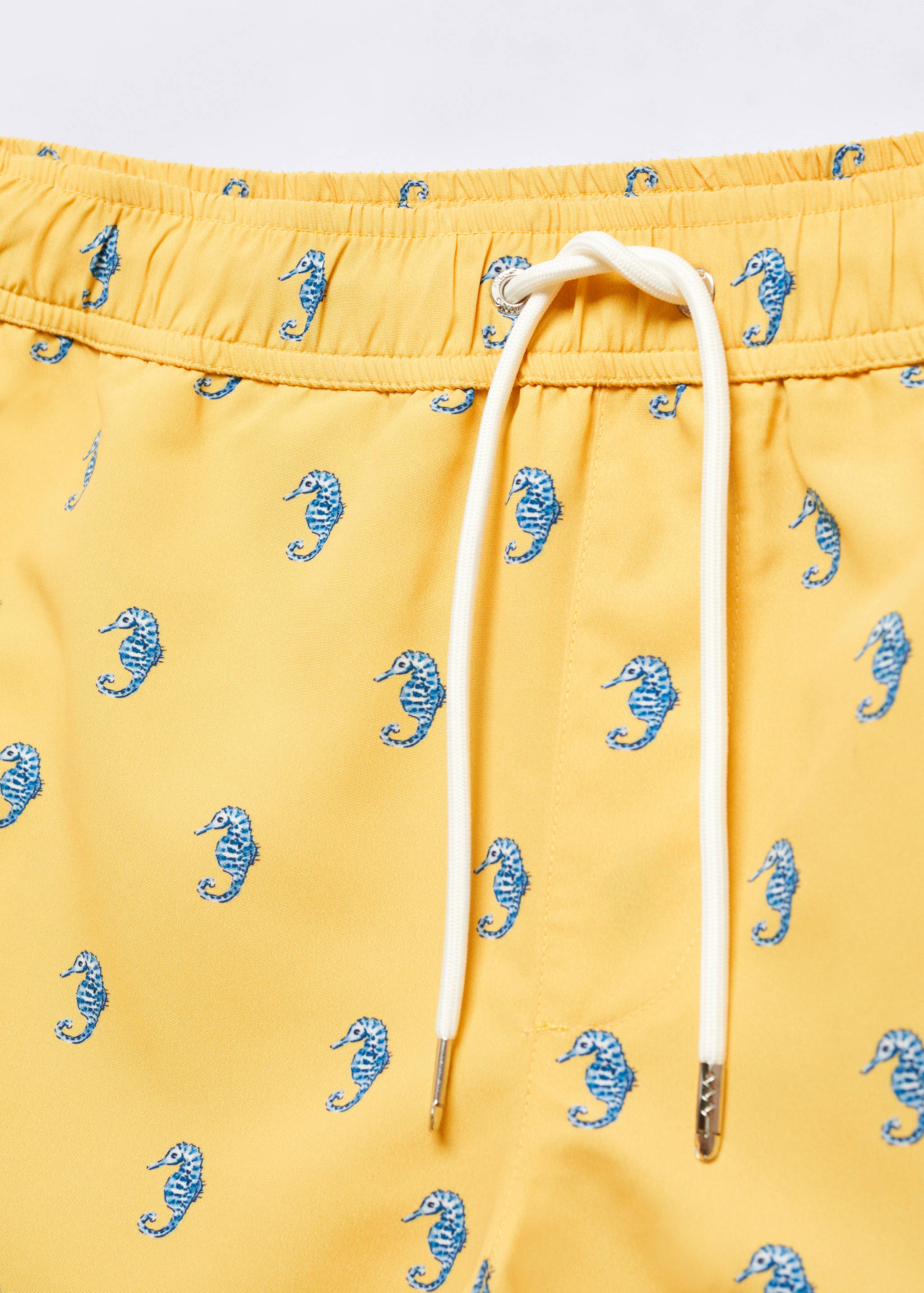 Seahorse-print swimsuit - Details of the article 8