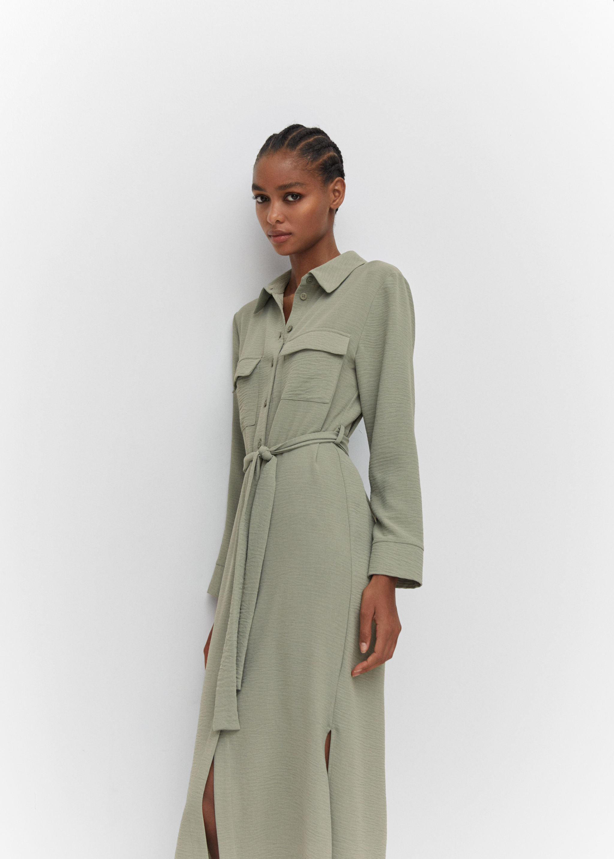 Robe chemisier nœud - Détail de l'article 2