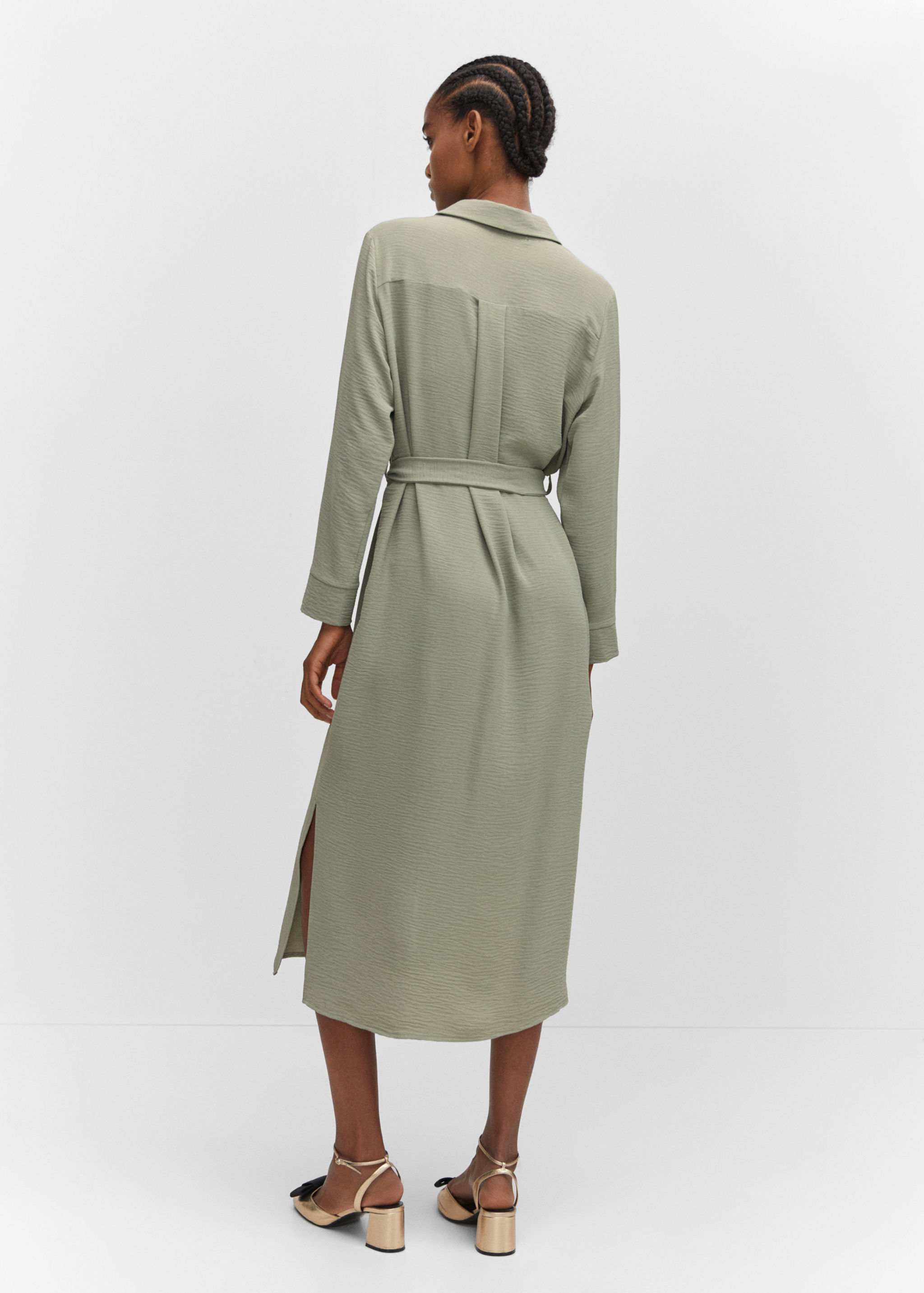 Robe chemisier nœud - Verso de l’article