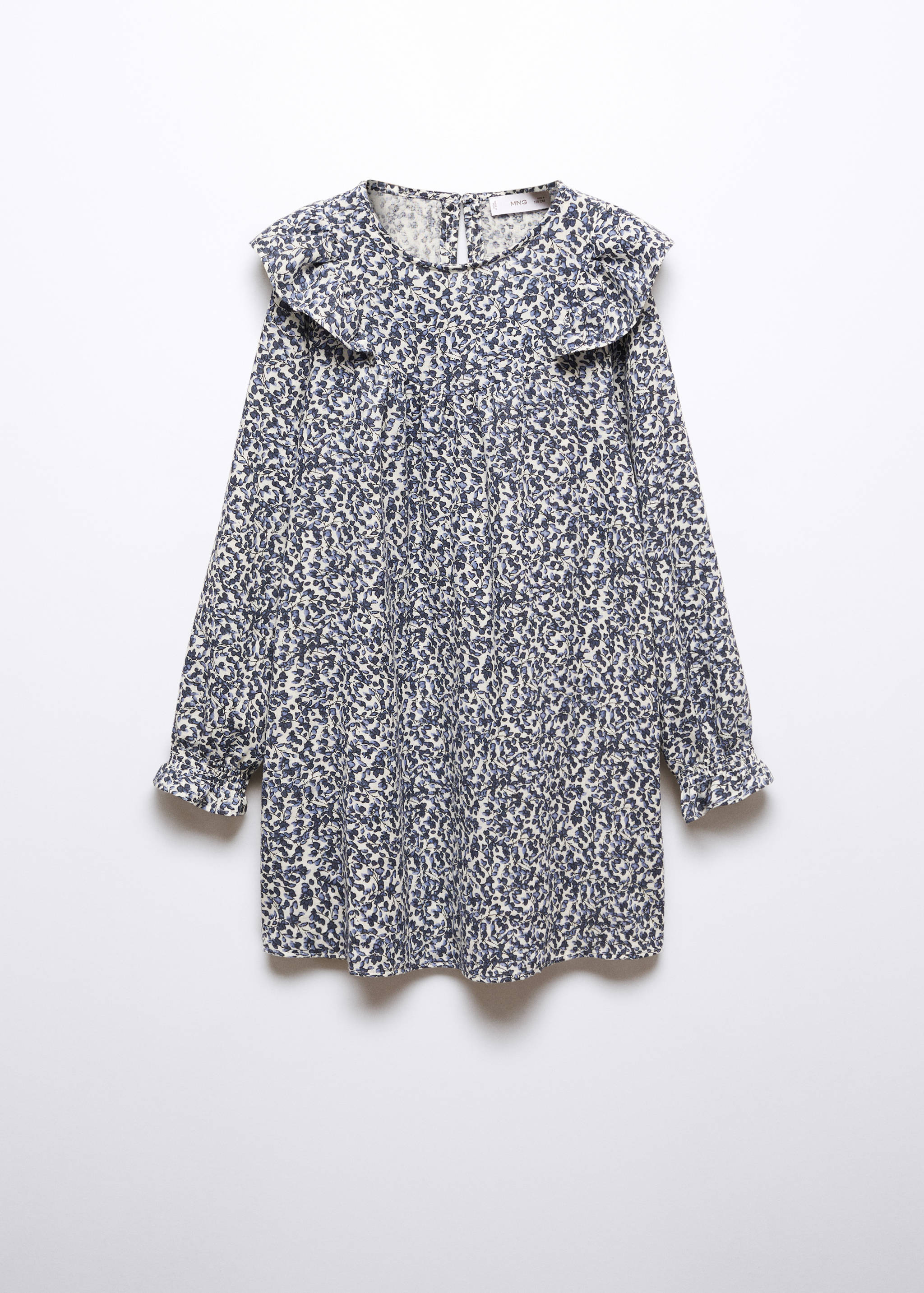 Ruffled printed dress - Article without model