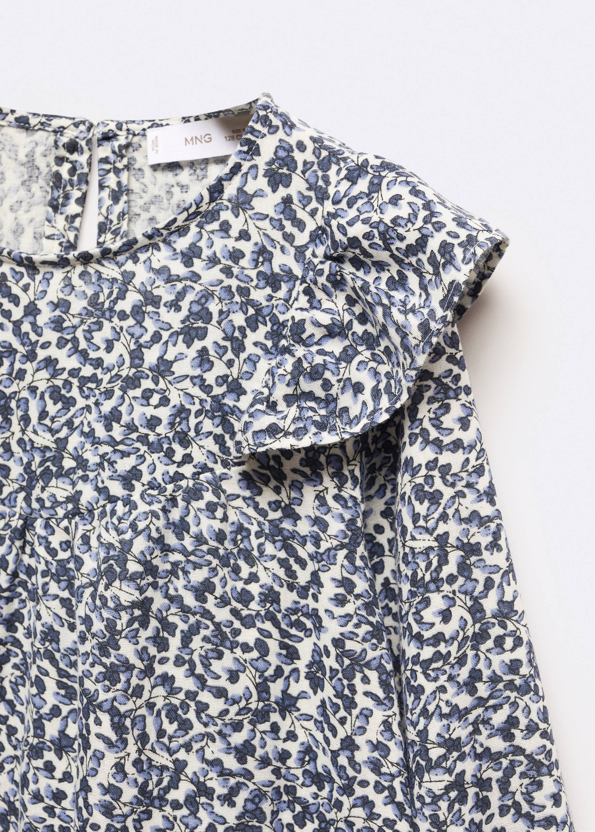 Ruffled printed dress - Details of the article 8