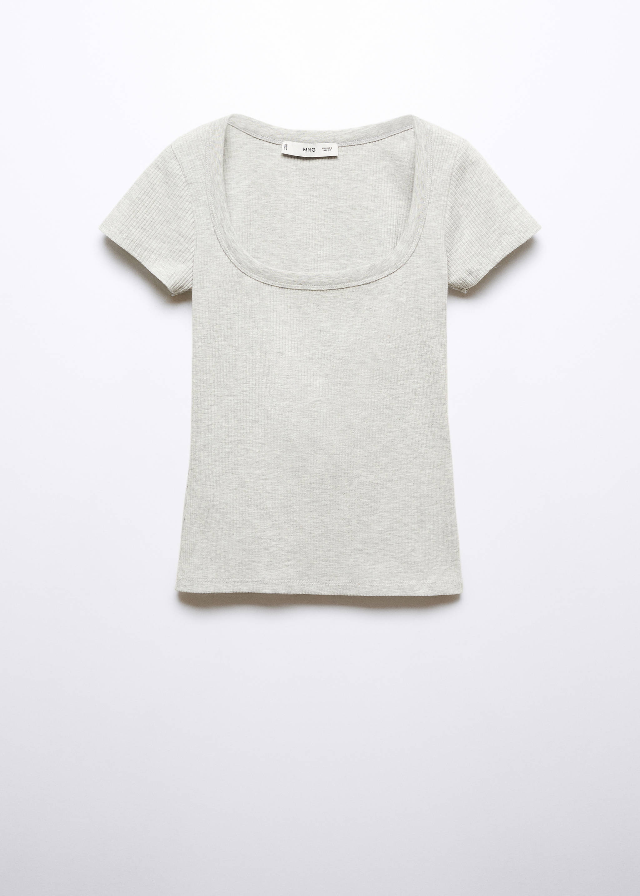 Low neck t-shirt - Article without model