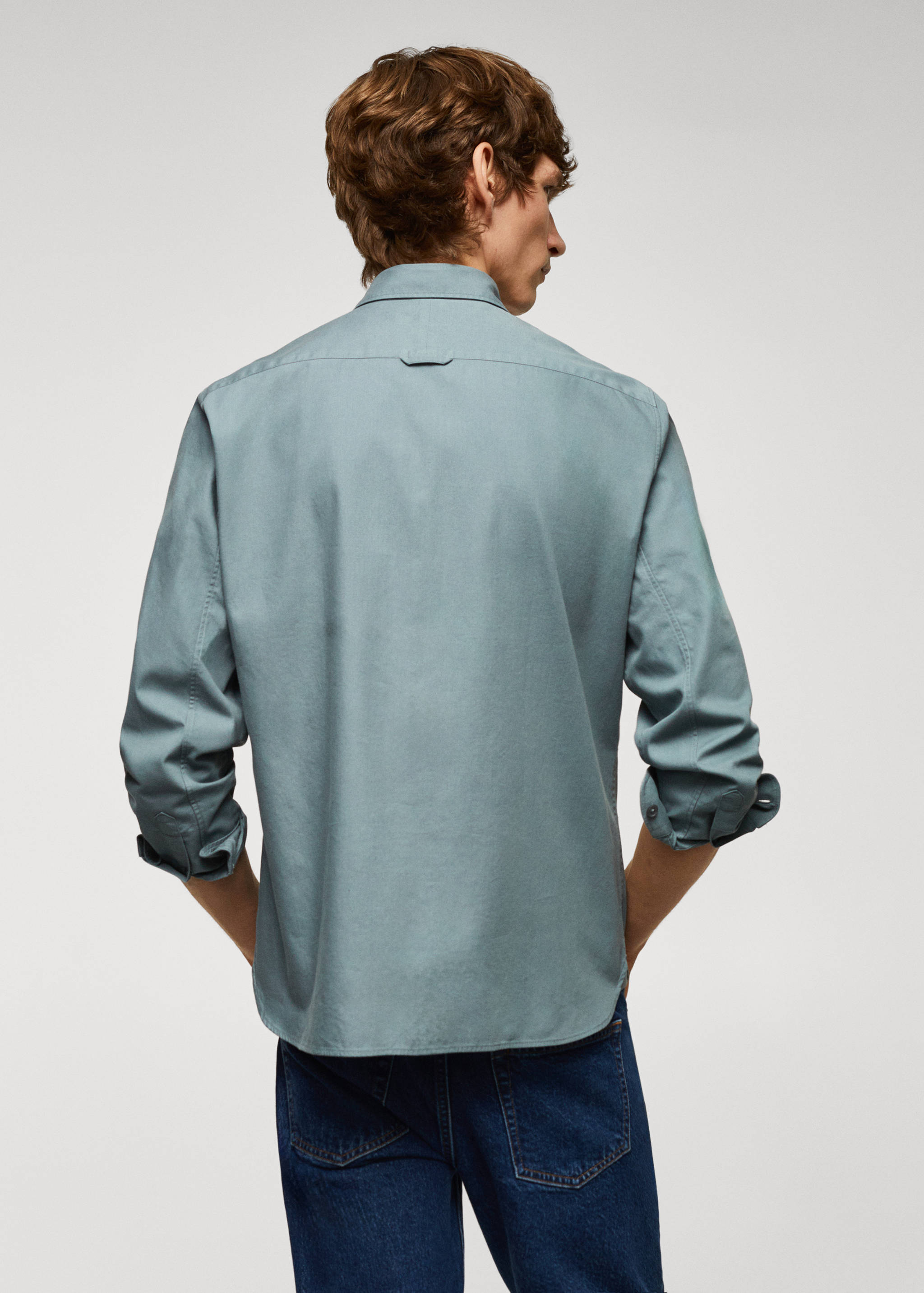 Surchemise coton à poches - Verso de l’article