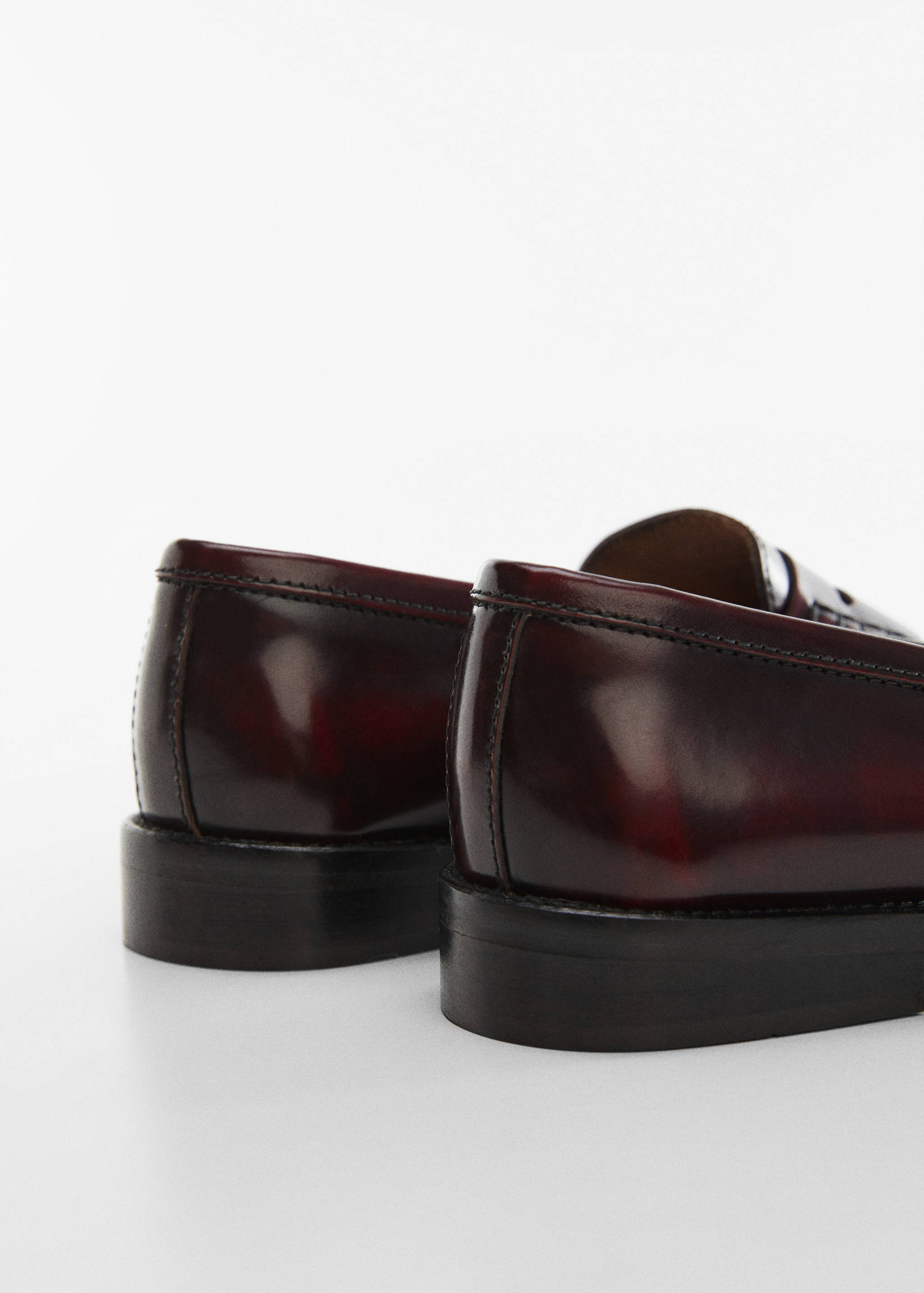 Leather penny loafers - Details of the article 1