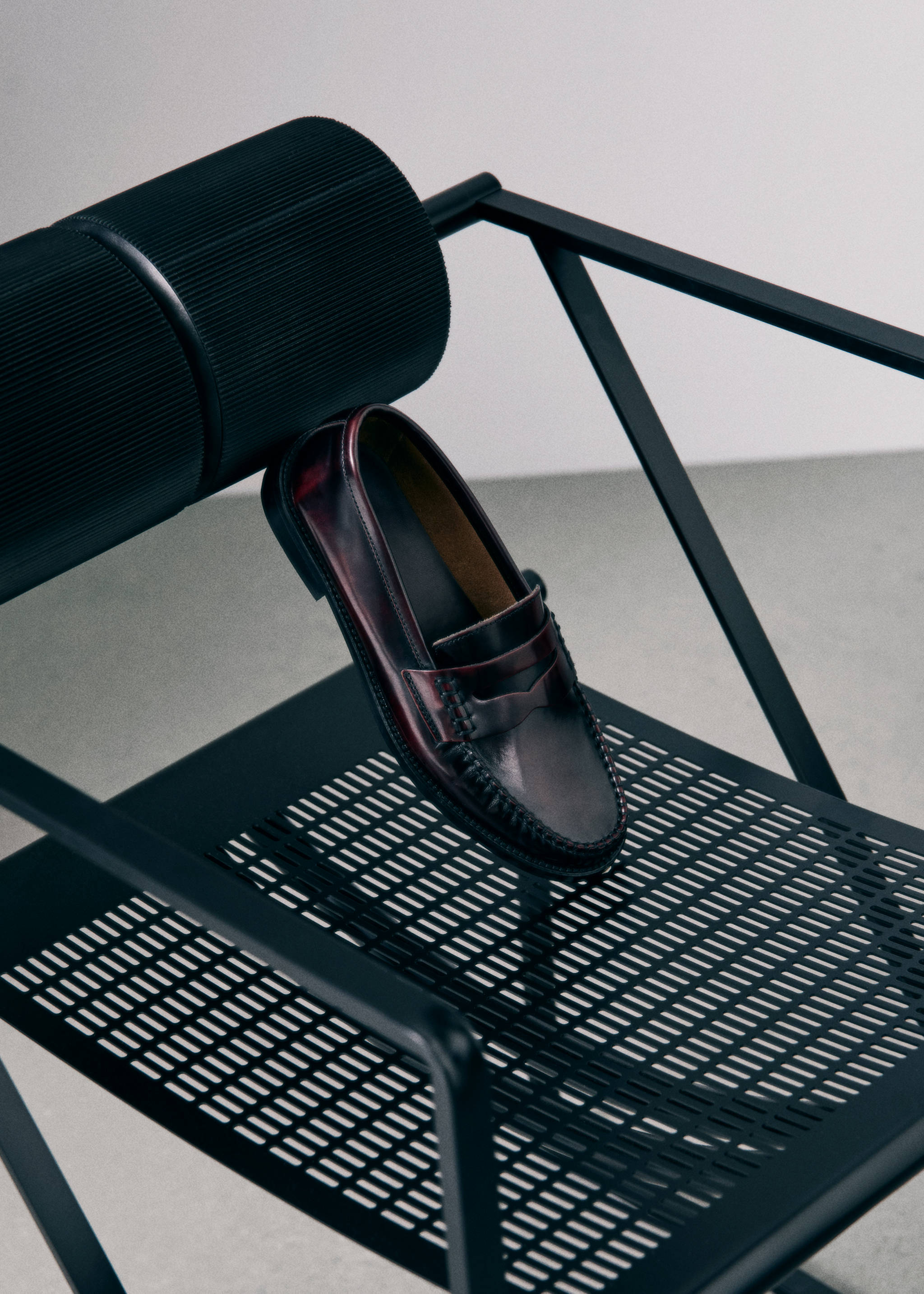 Leather penny loafers - Details of the article 9