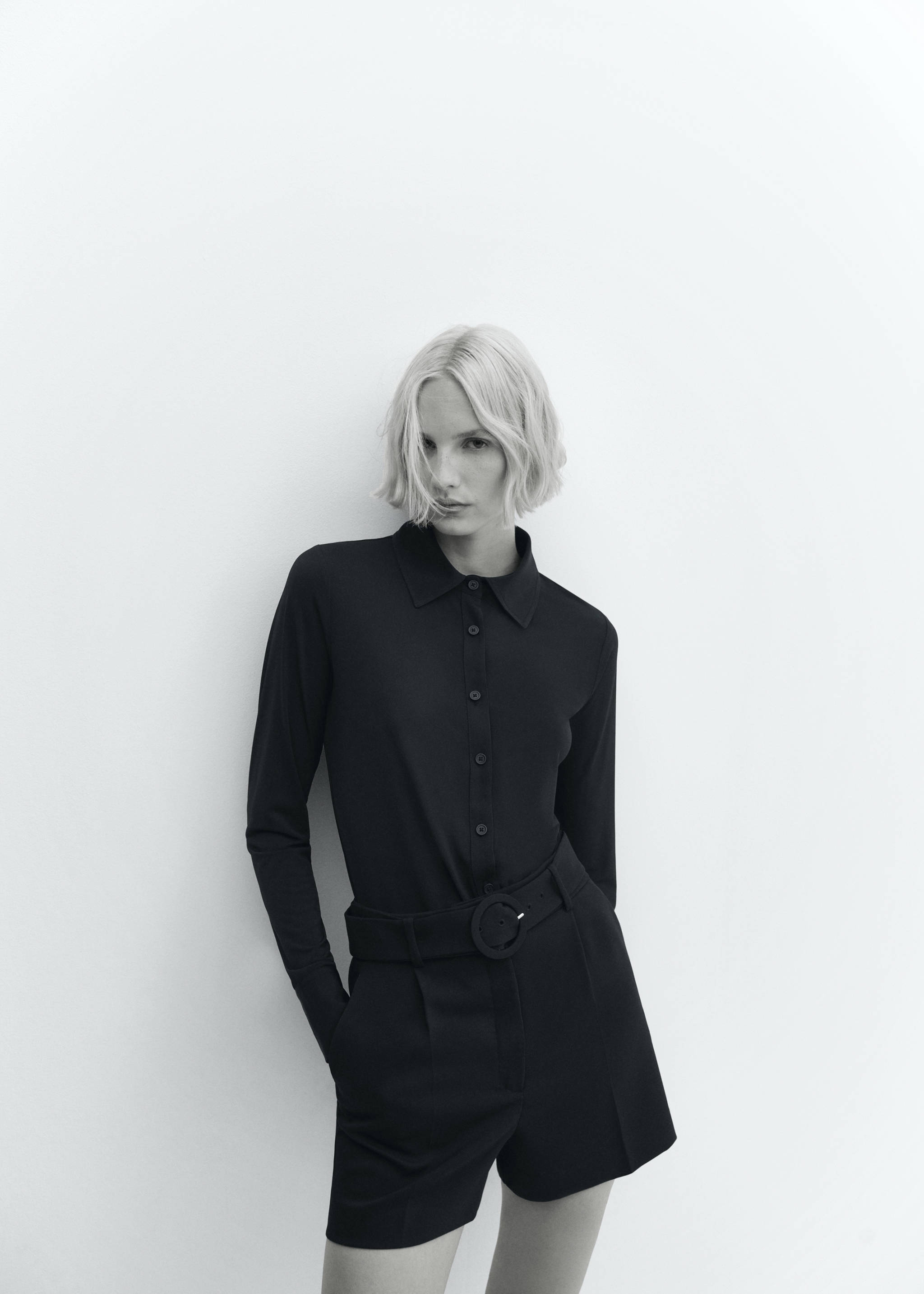 Shorts paperbag cinturón - Detalle del artículo 2