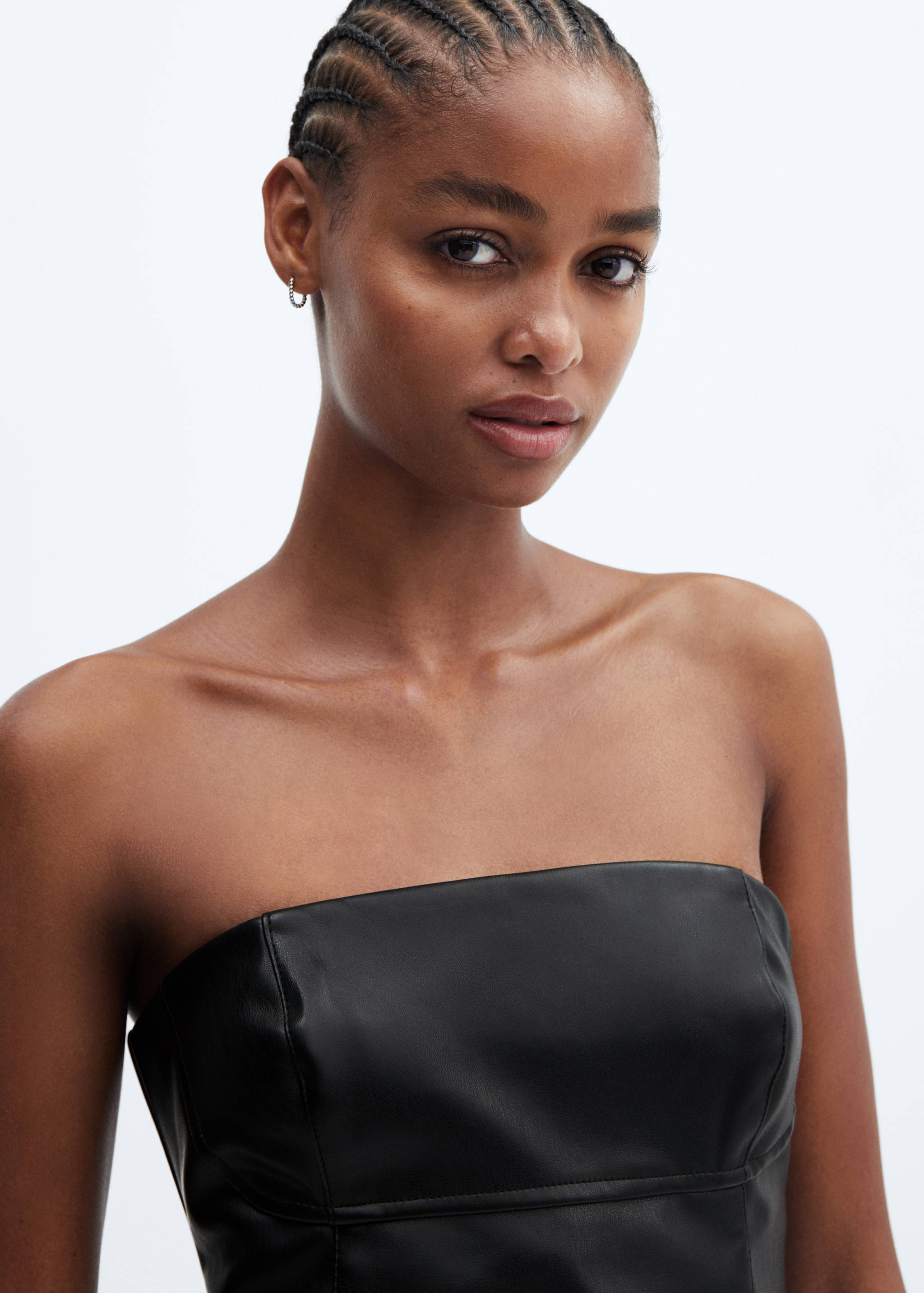 Robe bustier simili-cuir - Détail de l'article 1