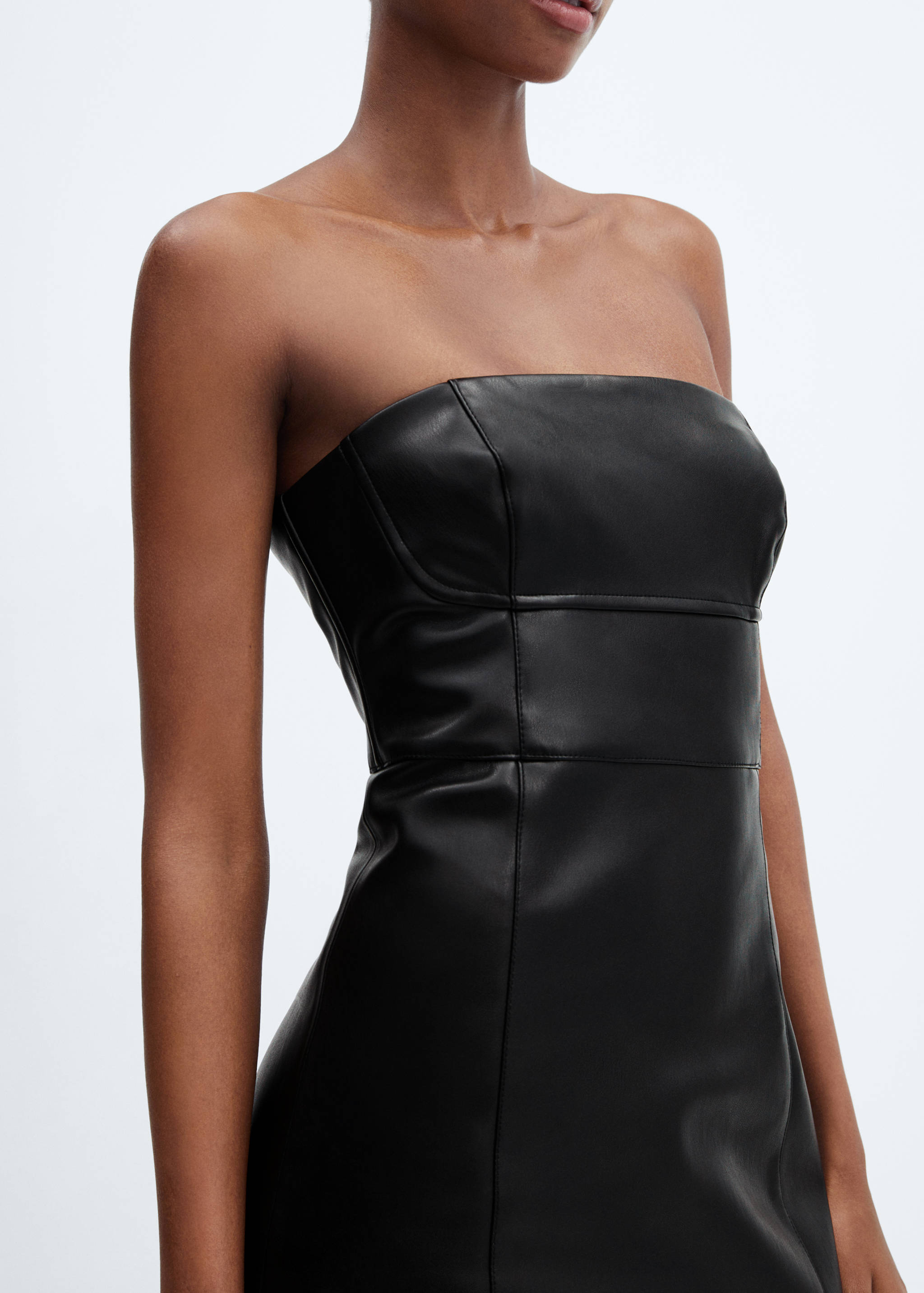 Robe bustier simili-cuir - Détail de l'article 6