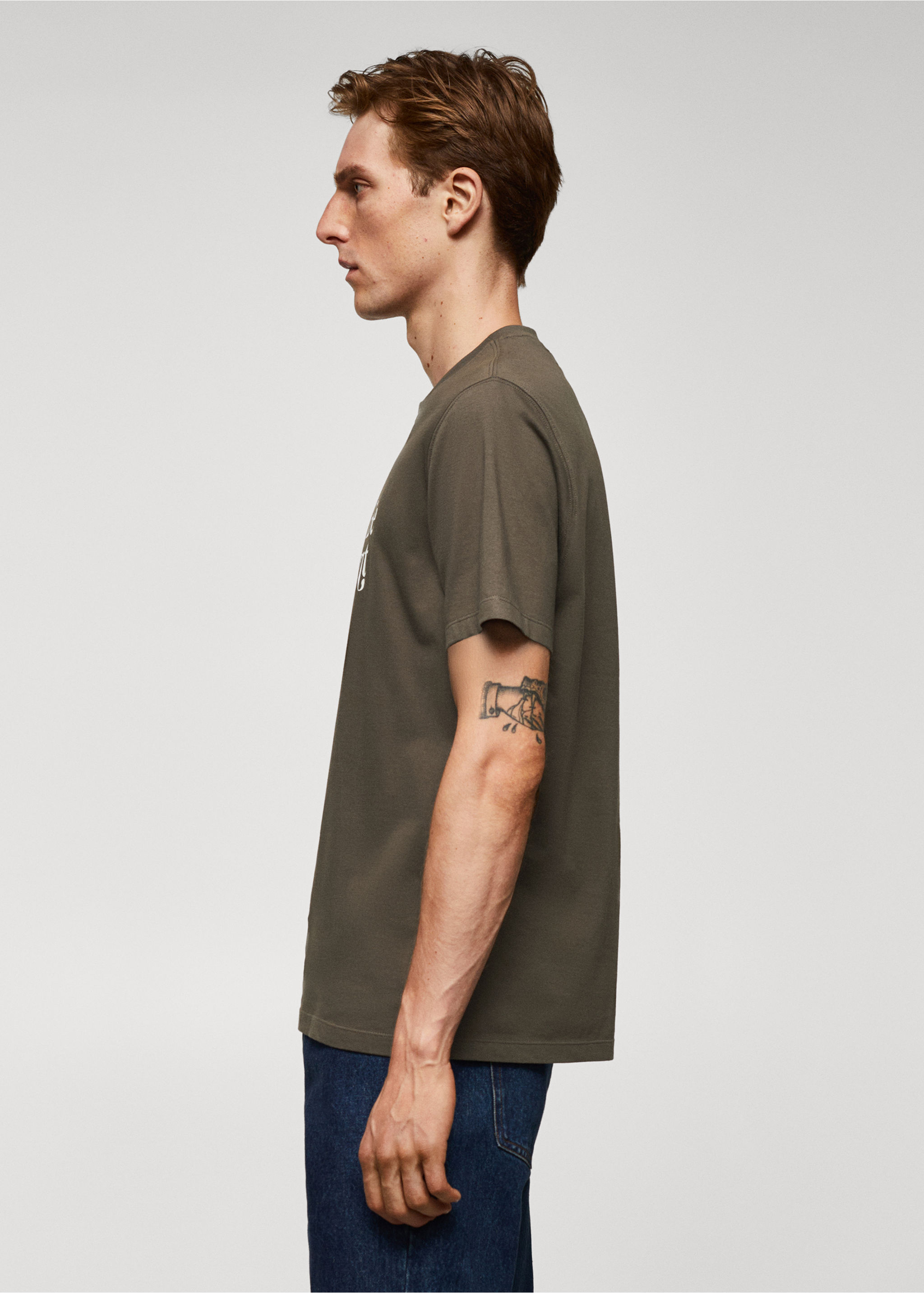 100% cotton printed t-shirt - Details of the article 2