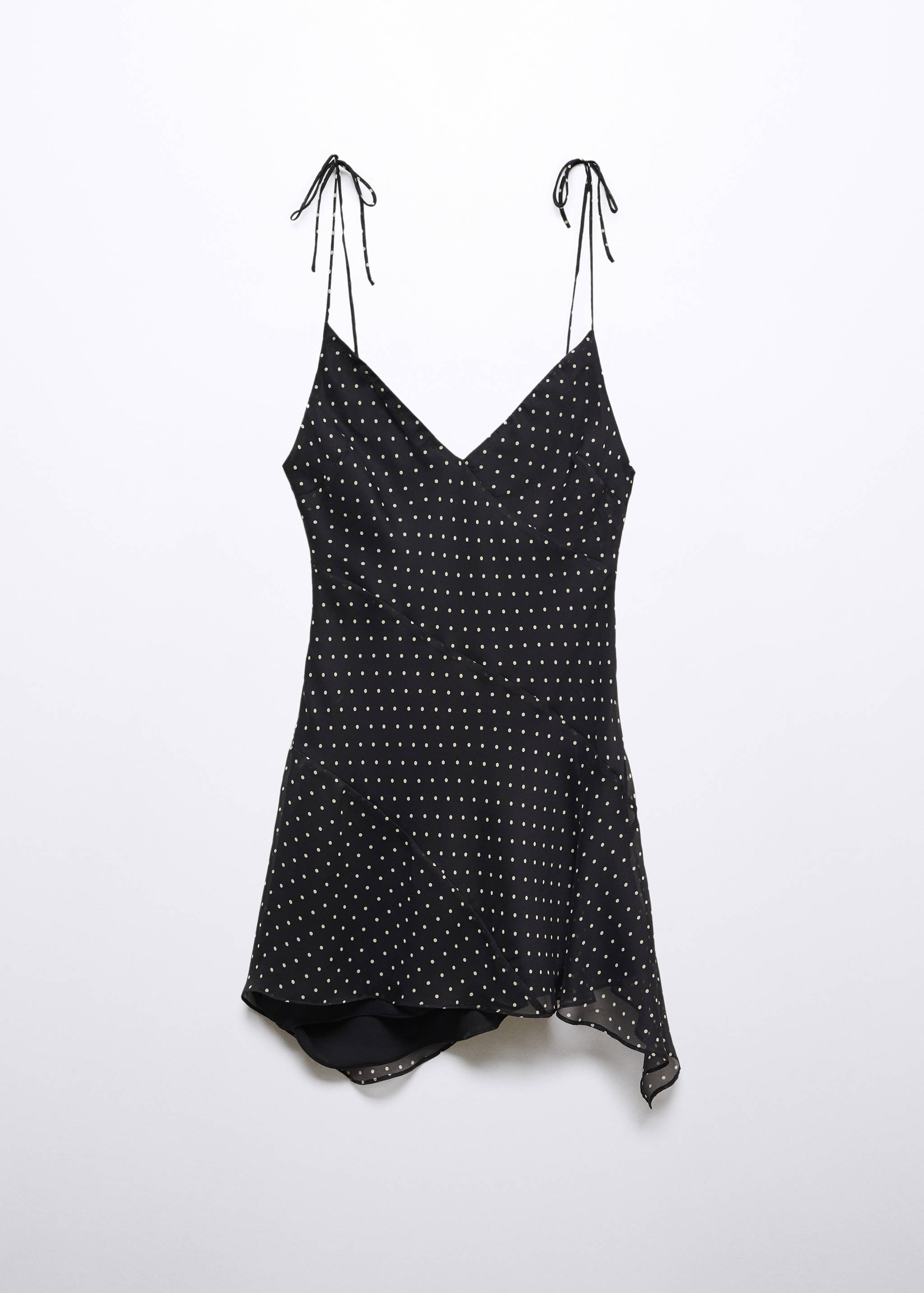 Printed chiffon dress - Article without model