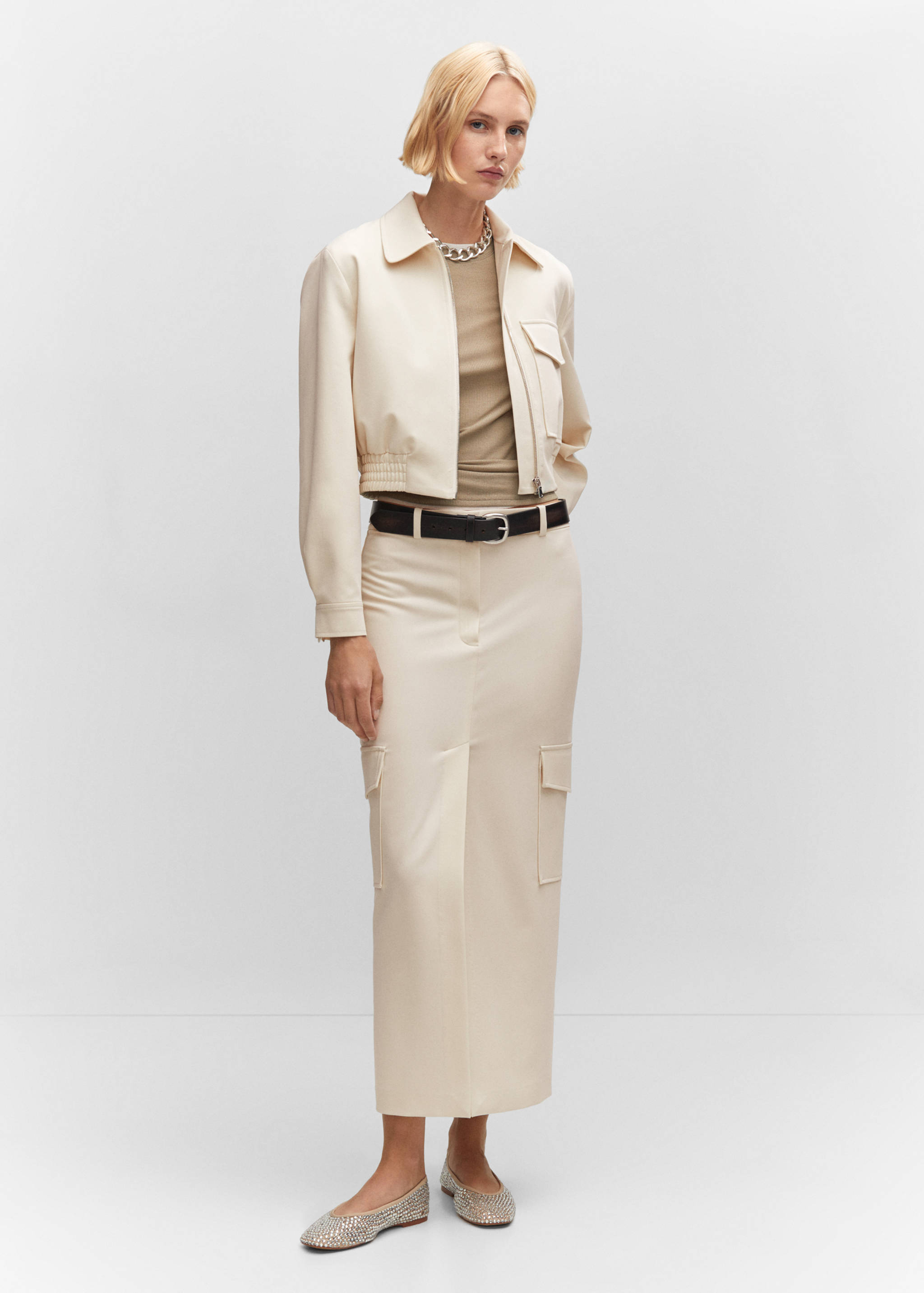 Μπουφάν bomber με τσέπη - Γενικό πλάνο