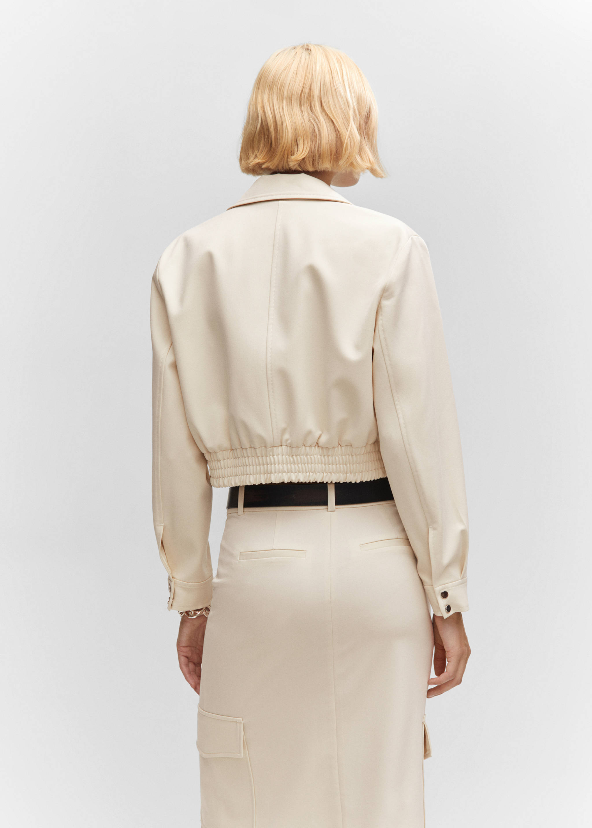 Μπουφάν bomber με τσέπη - Πίσω όψη προϊόντος