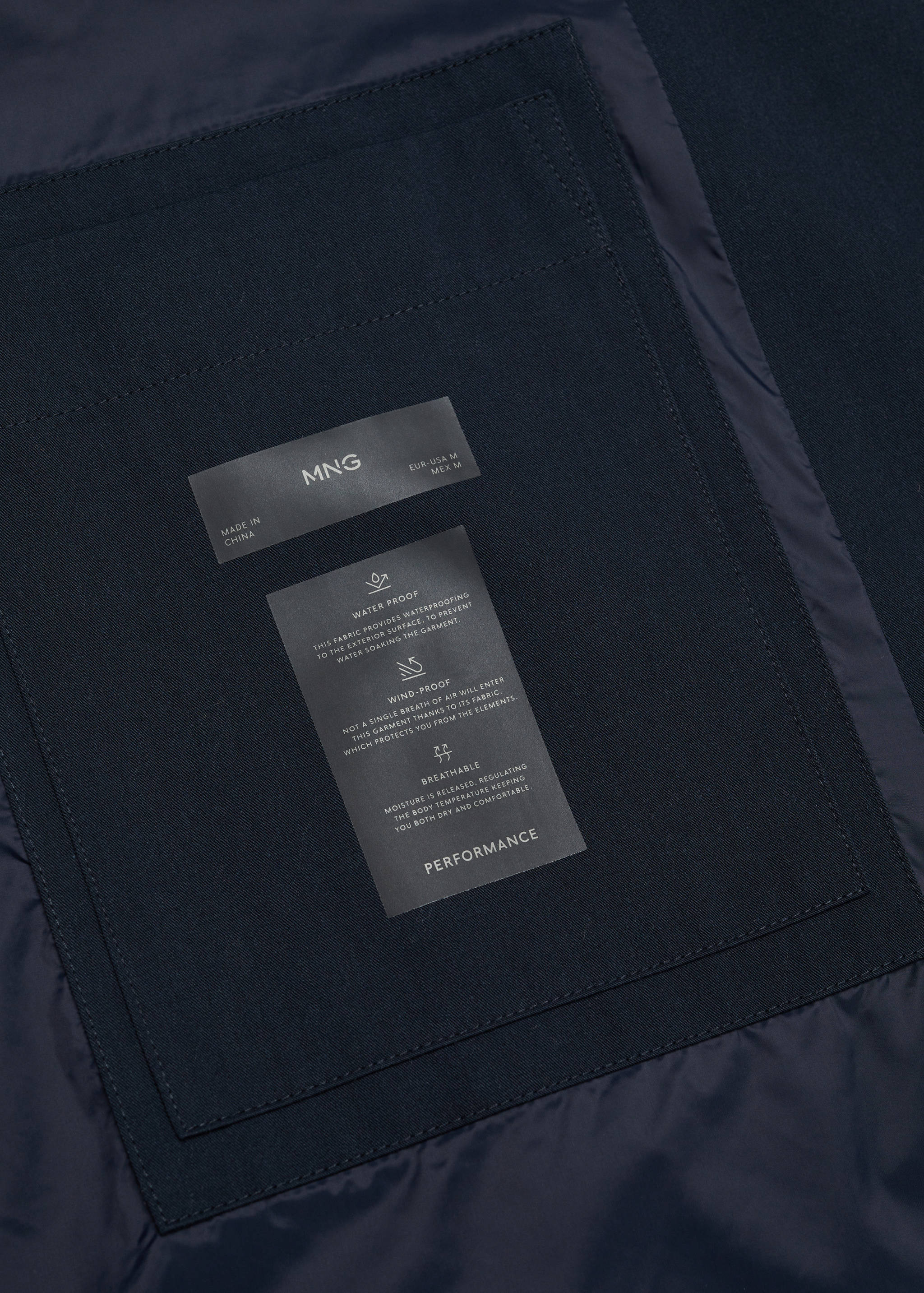 Waterproof parka met capuchon - Detail van het artikel 8