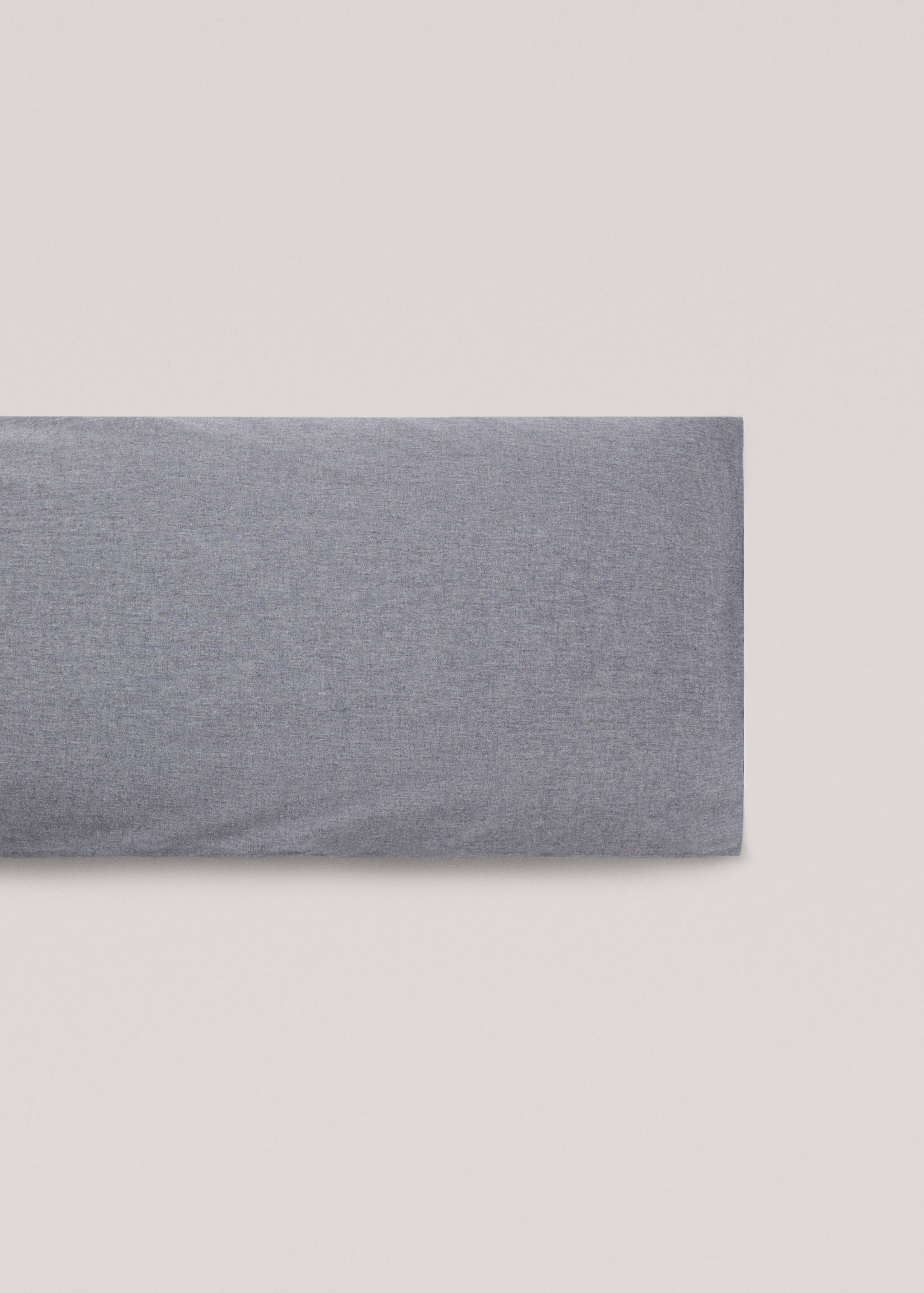 Denim-colour pillow case 45x110cm - Article without model