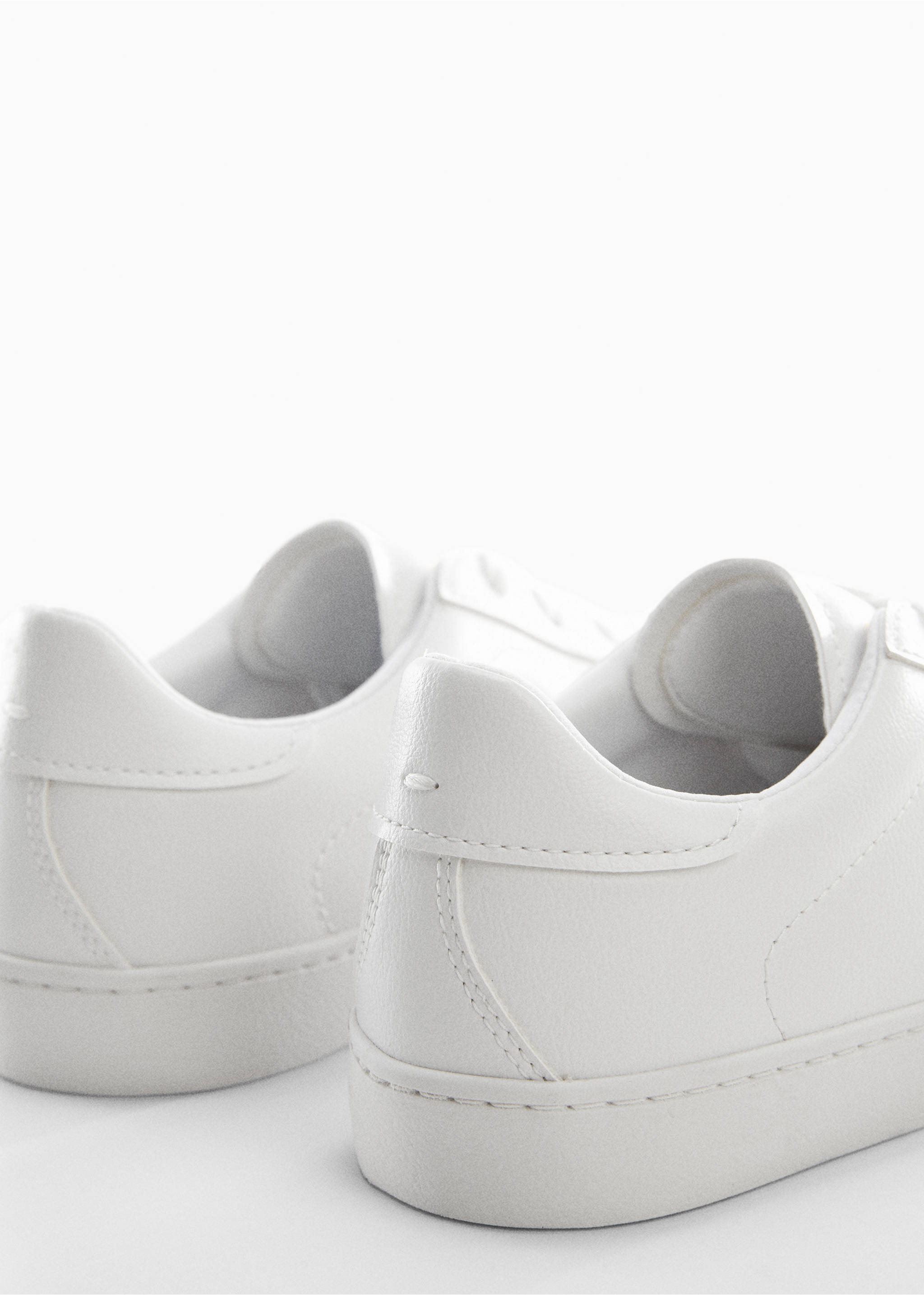Lace-up sneakers - Details of the article 1, White. Ref: 57084782-00.