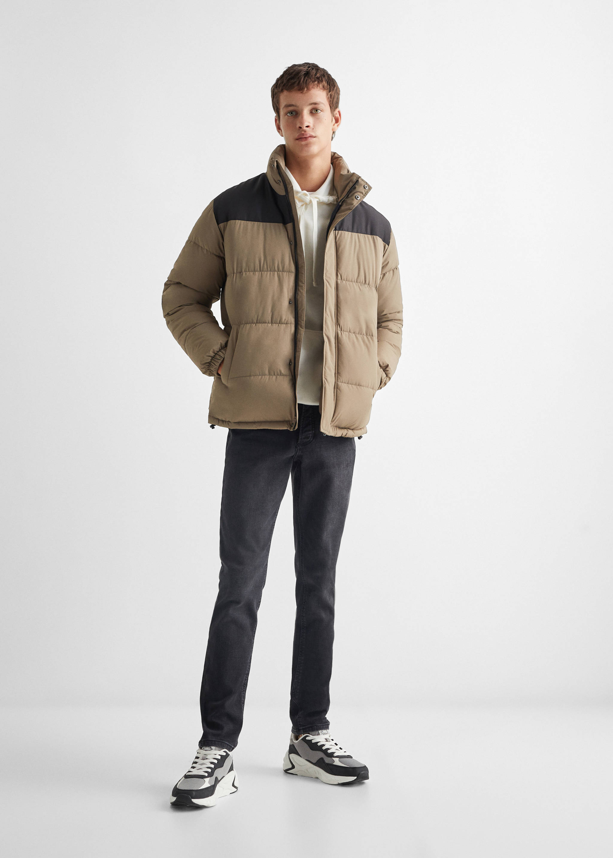 Wasserabweisende Steppjacke - Allgemeine Ansicht