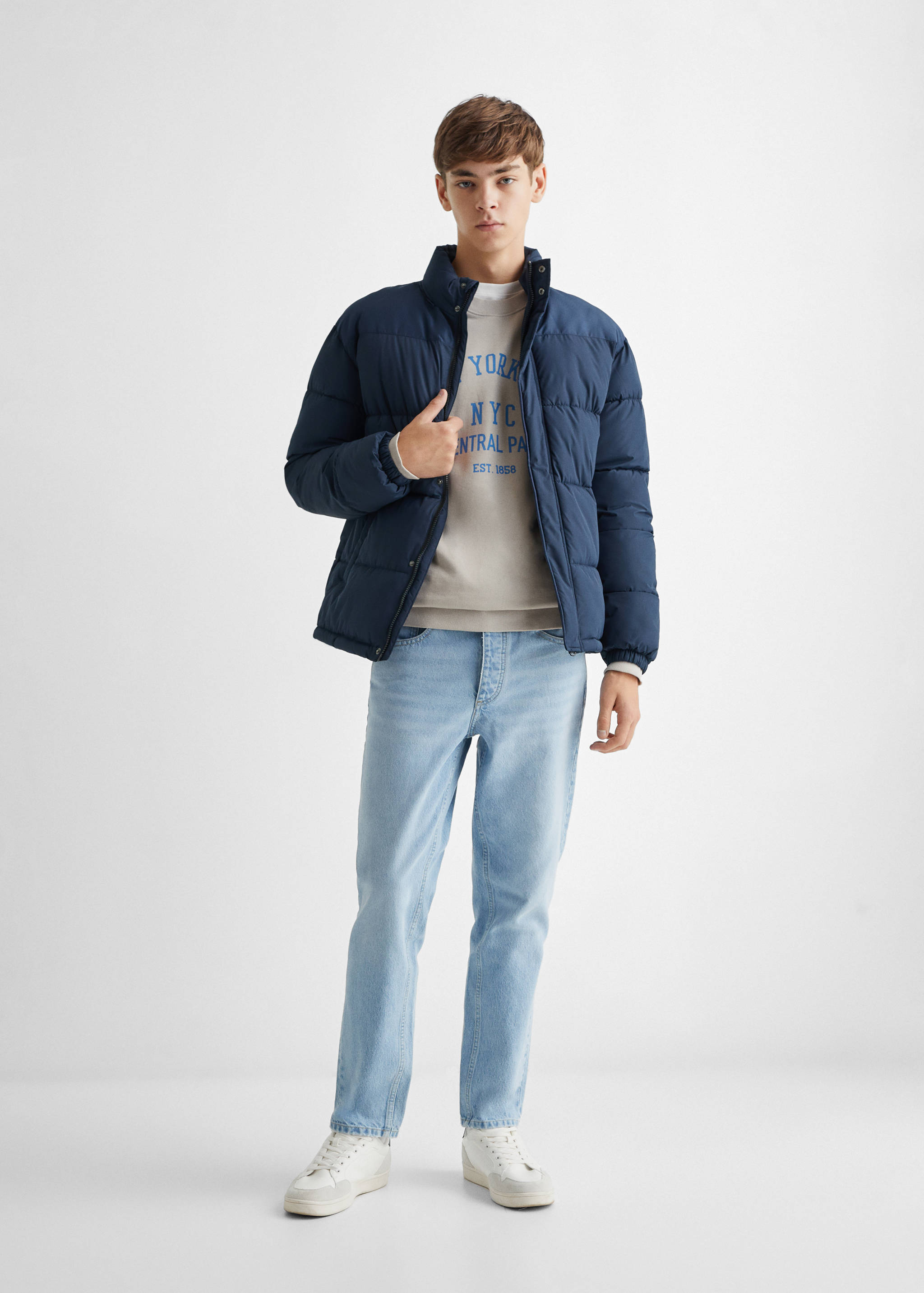 Wasserabweisende Steppjacke - Allgemeine Ansicht