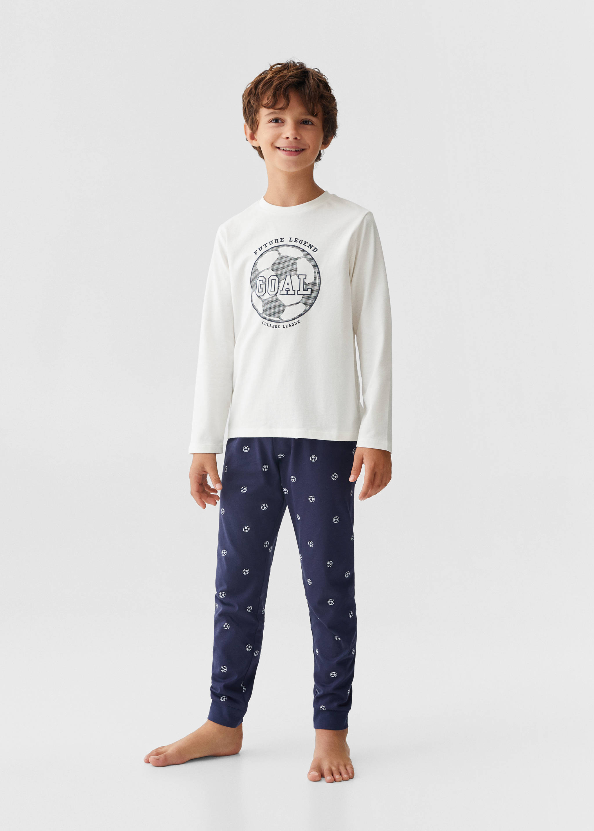 Printed long pyjamas - General plane
