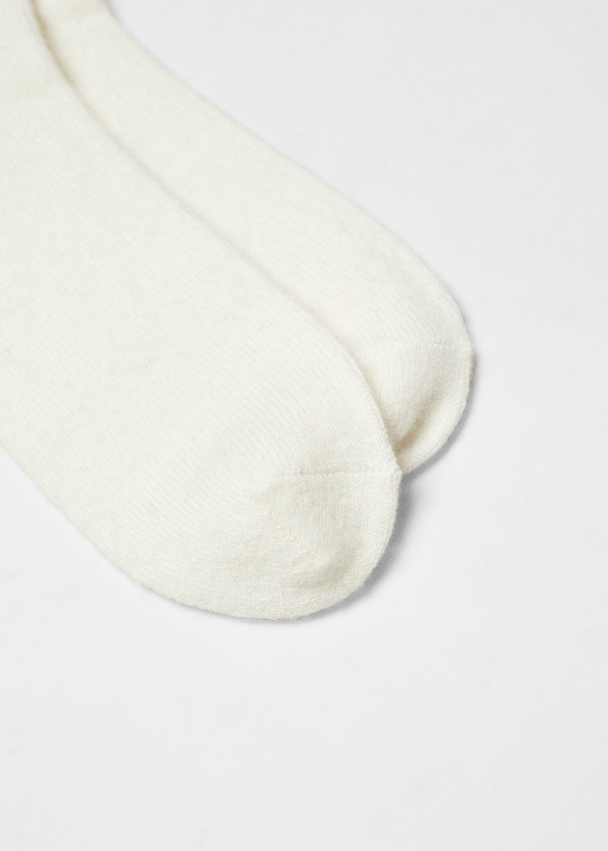 Cashmere knitted socks - Details of the article 1
