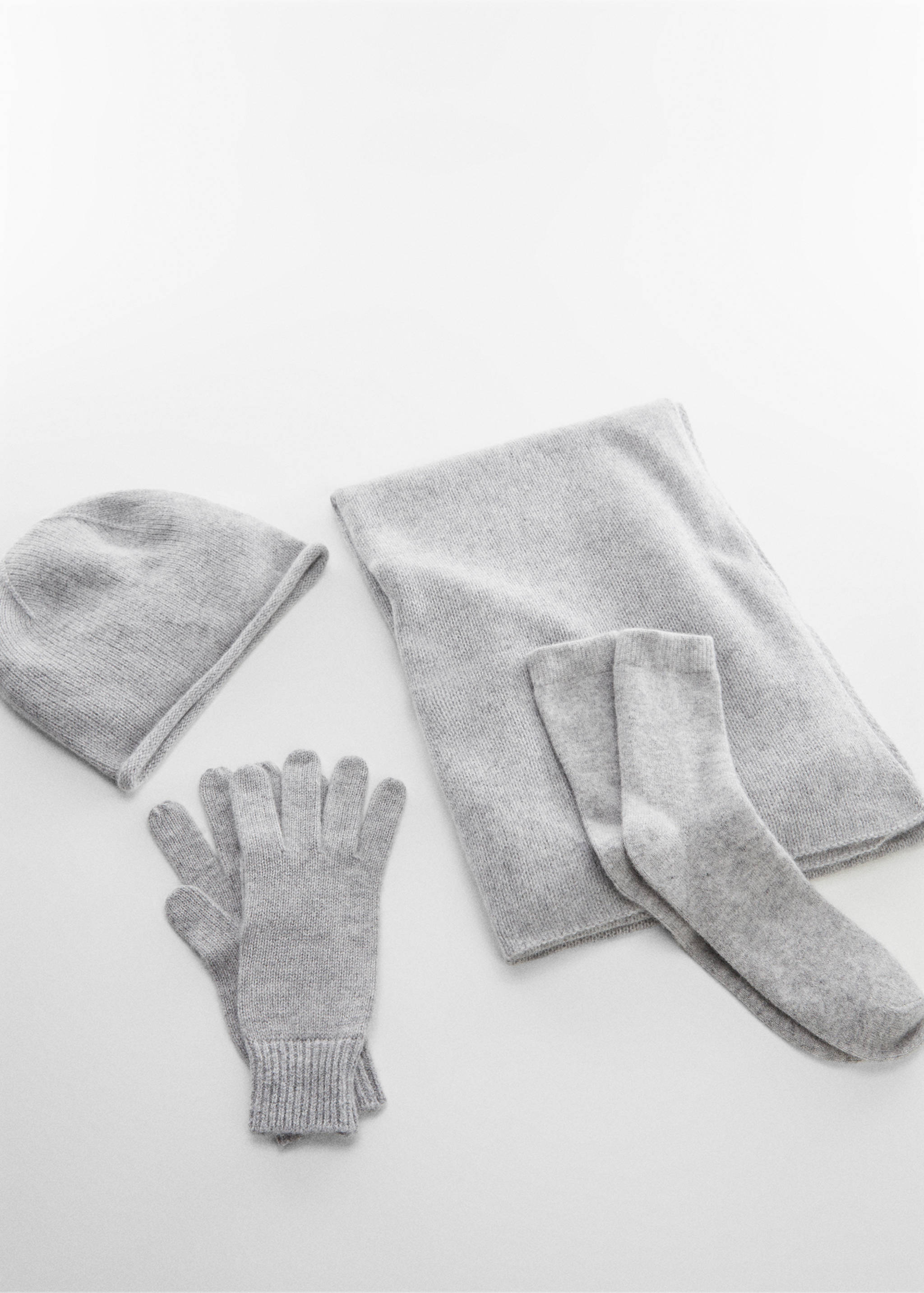 Cashmere knitted socks - Details of the article 1
